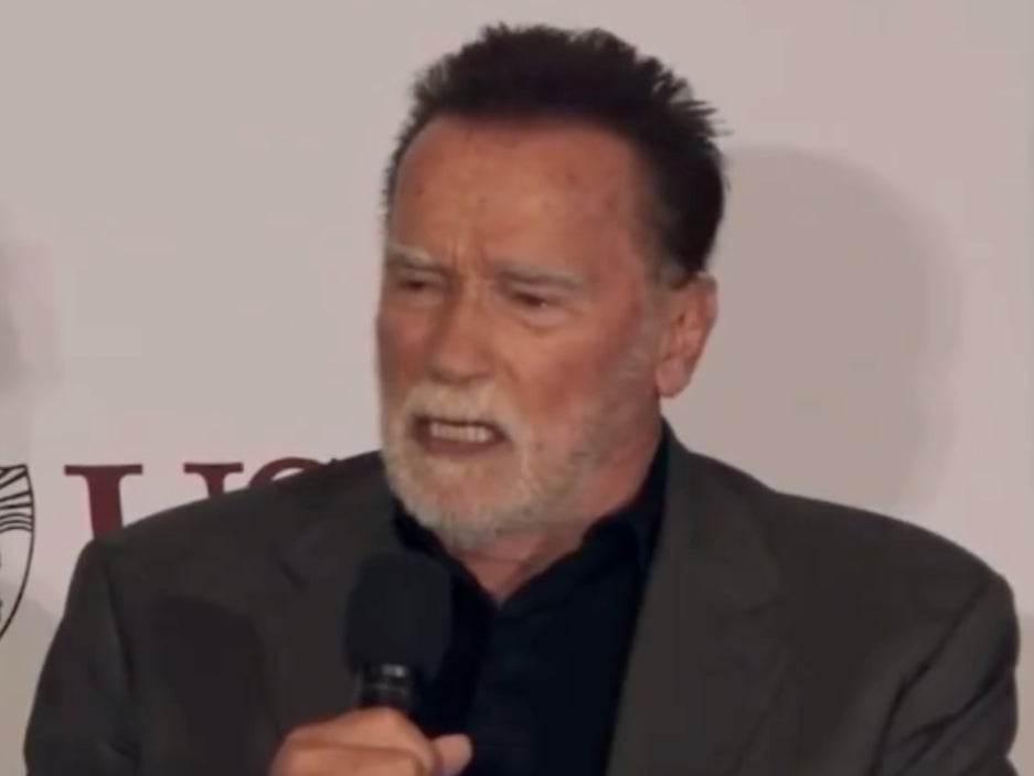 Arnold Schwarzenegger shared impassioned speech about Charlie Kirk at USC