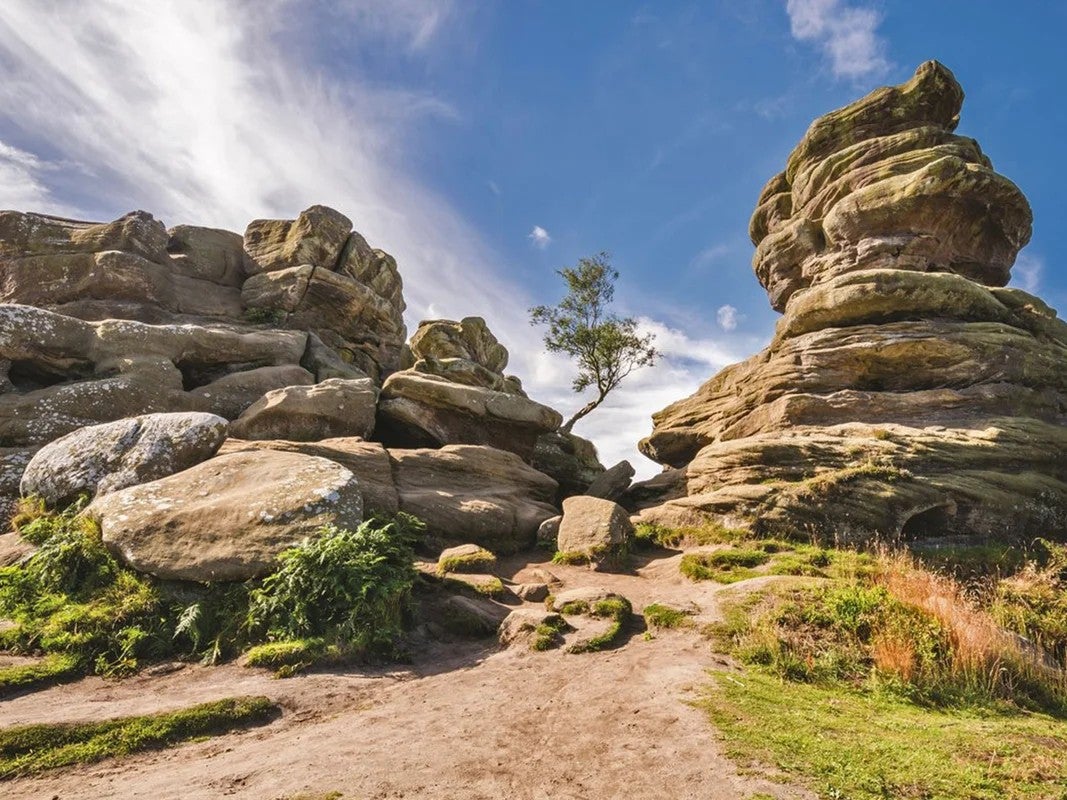 The Nidderdale Way in Yorkshire offers a more unusual landscape