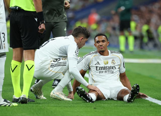 <p>Trent Alexander-Arnold has suffered a hamstring injury</p>