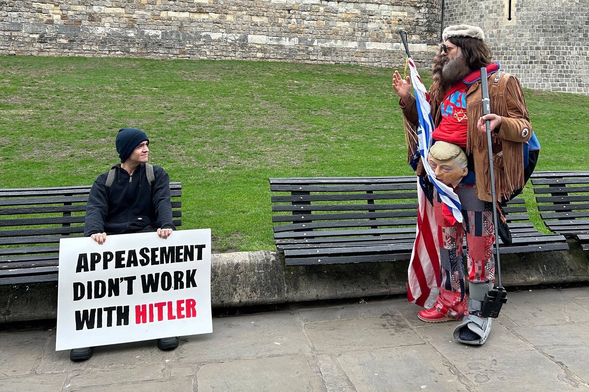 Elliott is vocal in his disapproval of Trump