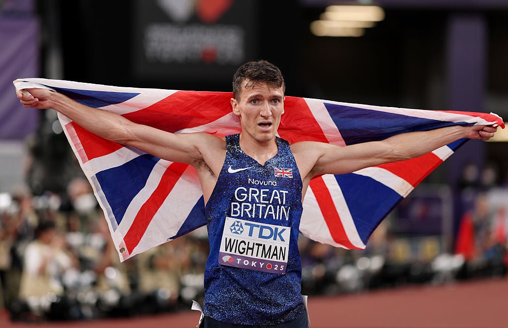 Wightman could celebrate a silver medal after some dark moments
