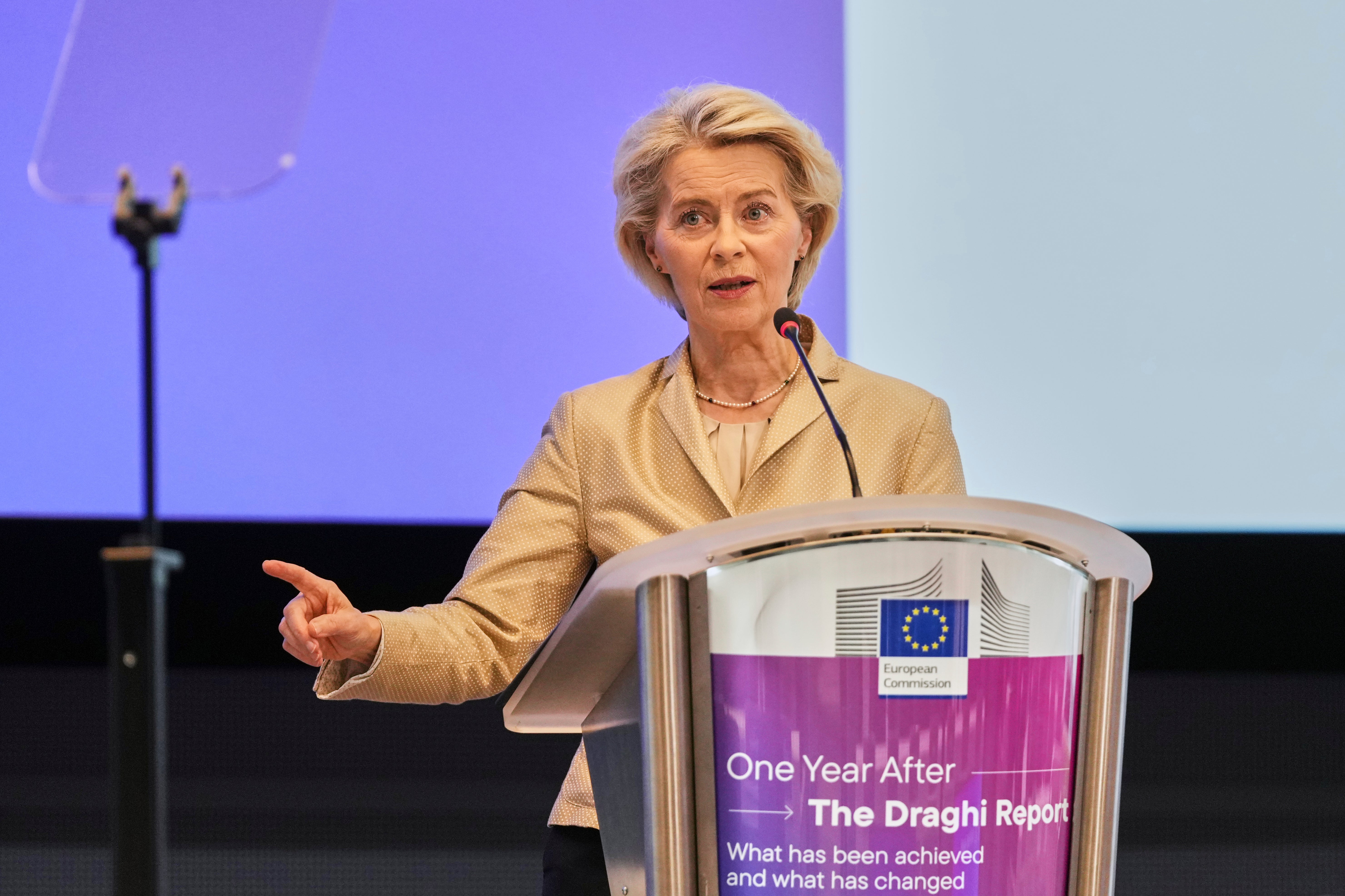 European Commission president Ursula von der Leyen