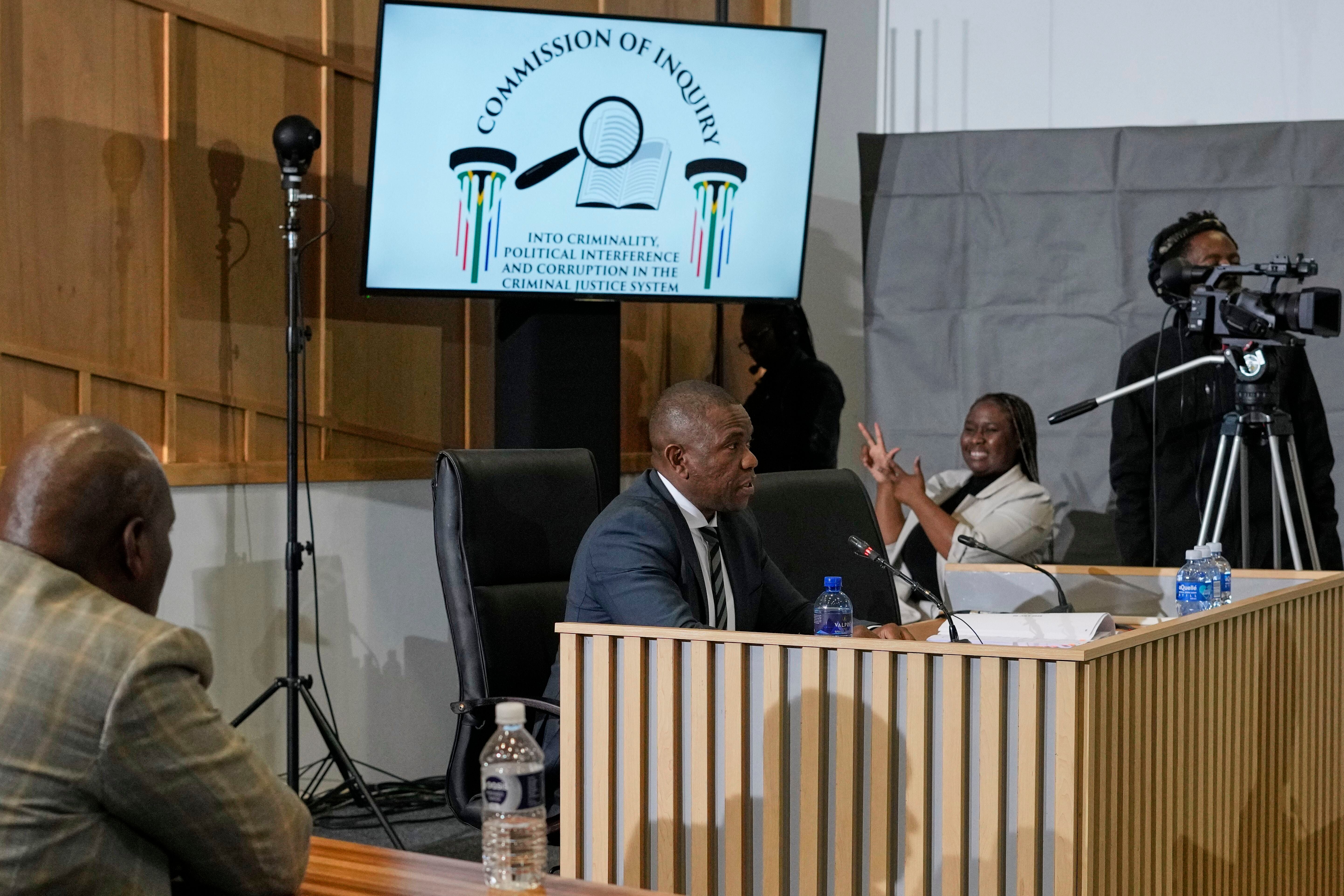 South Africa Police Inquiry