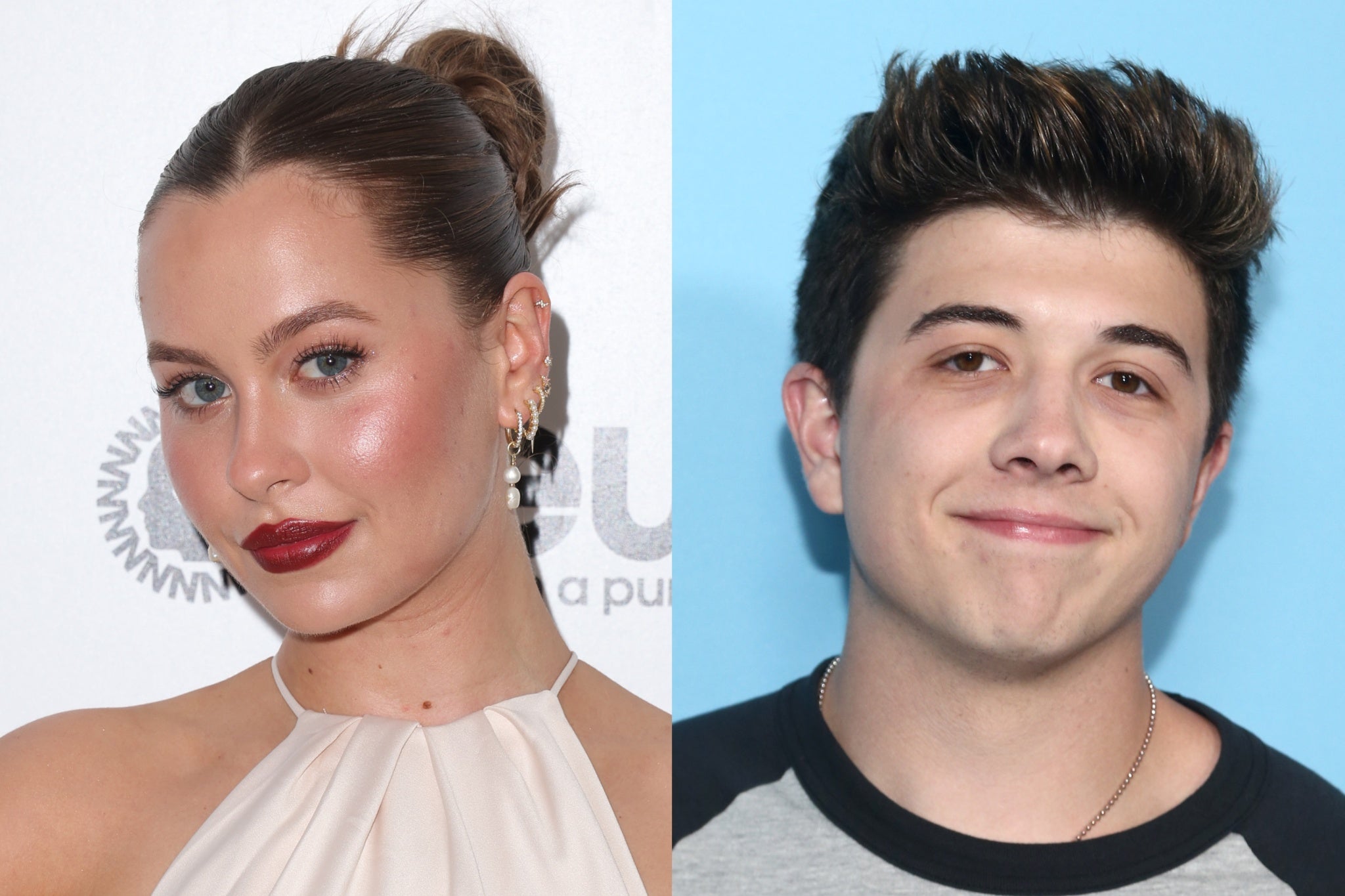 Bure (left) and Perry got married on September 14