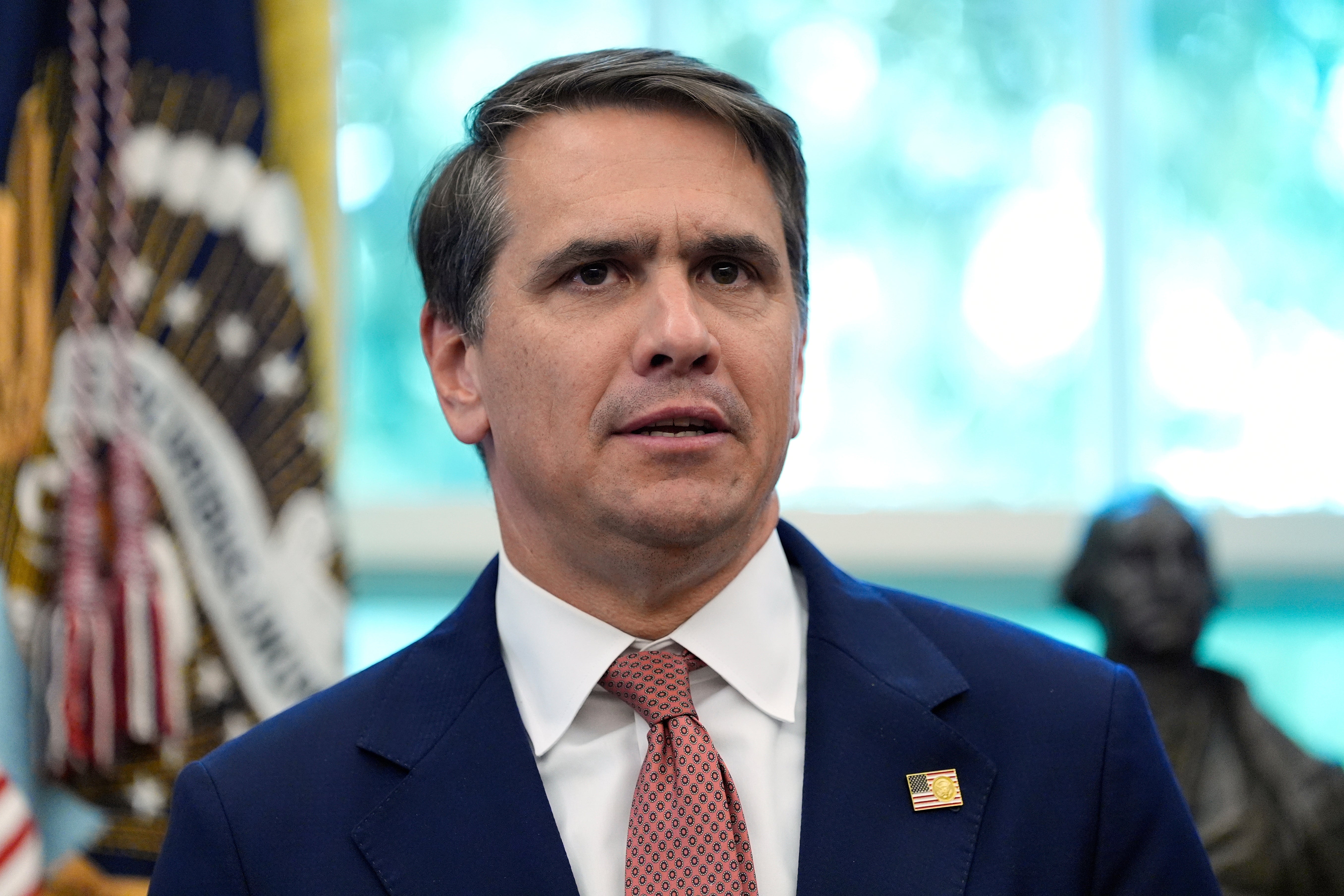 Deputy Attorney General Todd Blanche, Trump’s criminal defense attorney, suggested protesters who interrupted the president ‘trying to enjoy dinner’ could be federally prosecuted