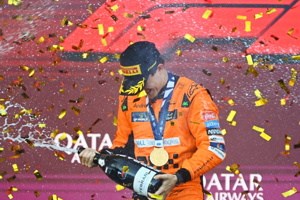 Oscar Piastri earned his second career GP victory in Baku in 2024