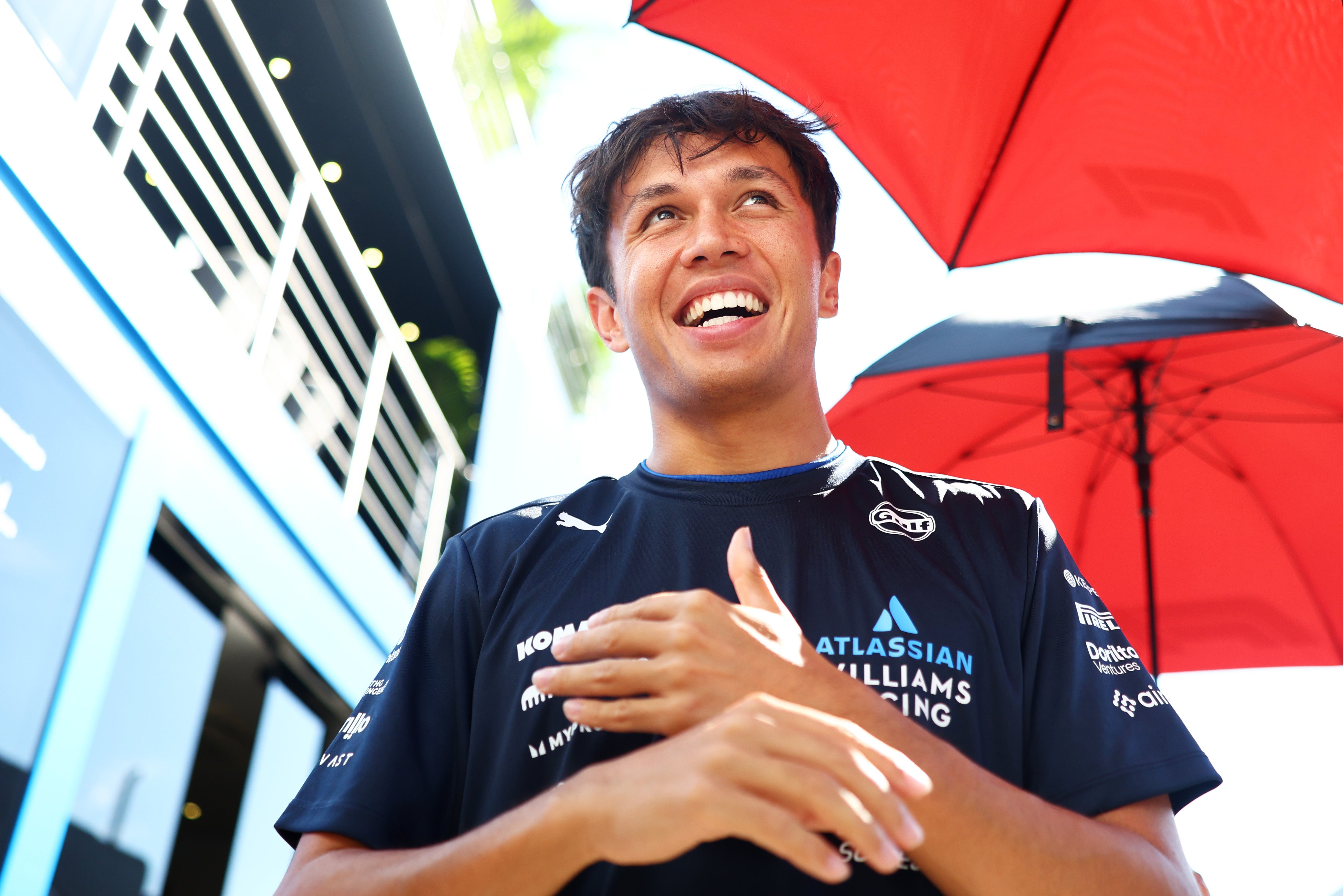 Alex Albon has finished in the top 10 on 11 occasions this year