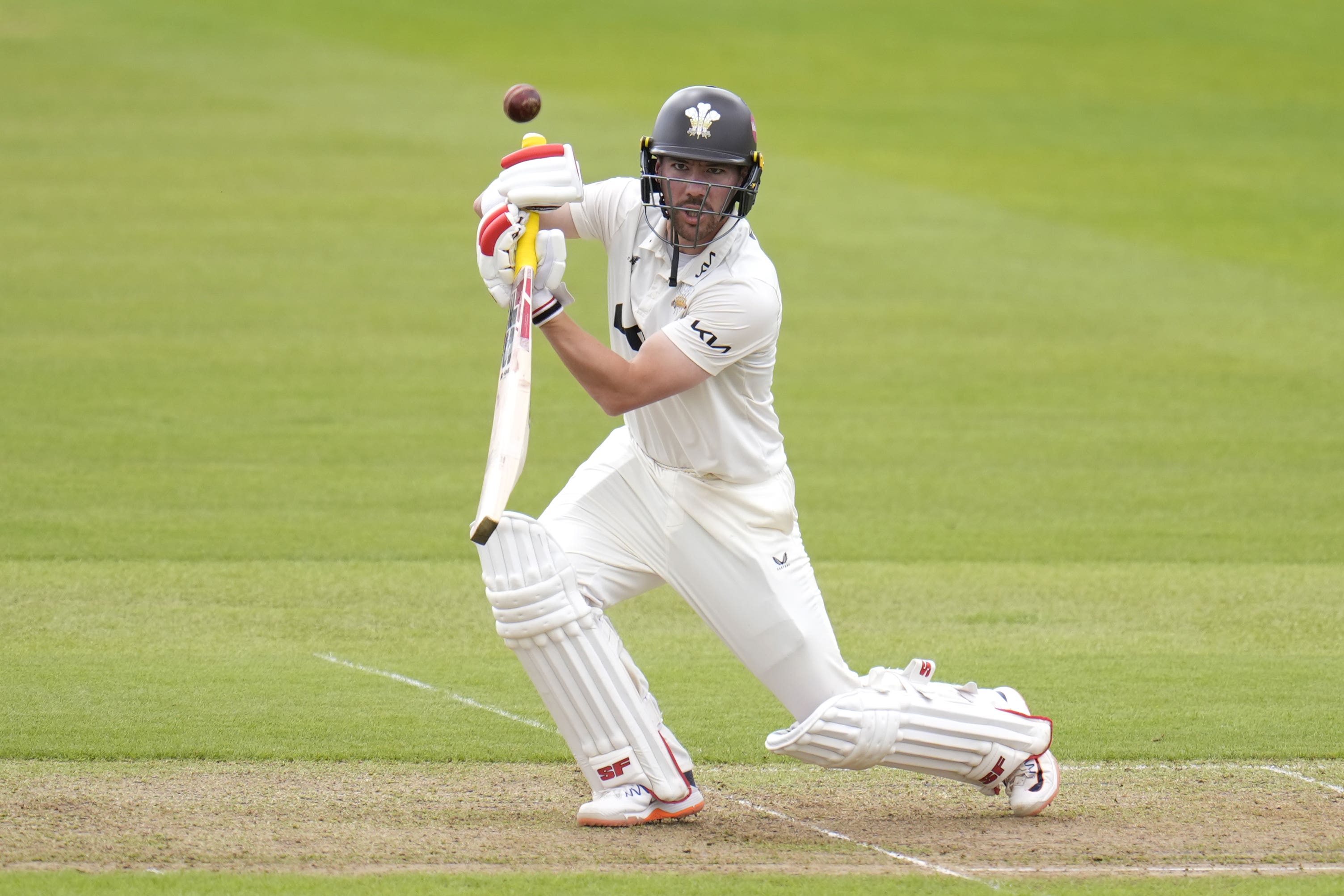 Surrey opener Rory Burns will resume on 41 not out in his side’s top-of-the-table clash with Nottinghamshire at the Oval (Andrew Matthews/PA)
