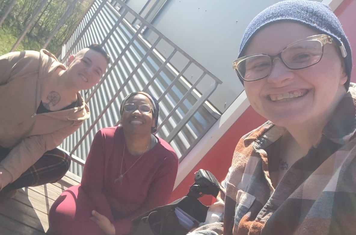 Poston has only felt safe enough to begin testosterone therapy since leaving the U.S.