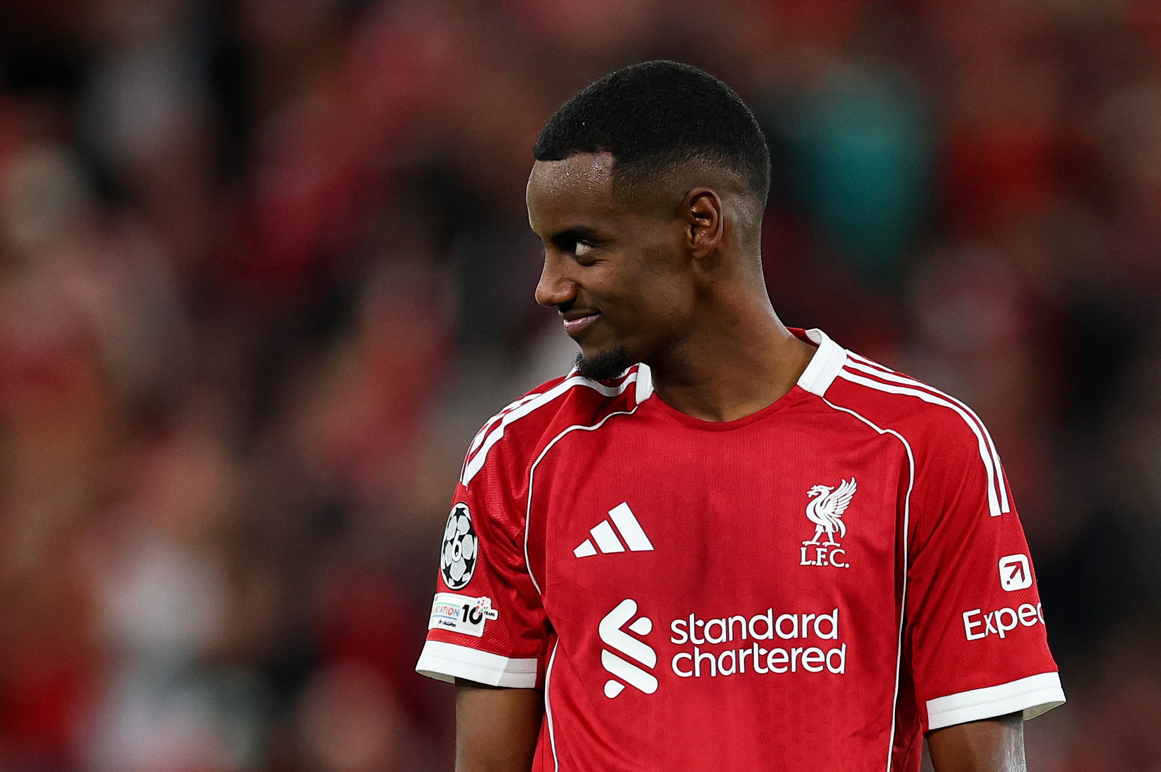 Isak’s debut was largely overshadowed by the madness around him