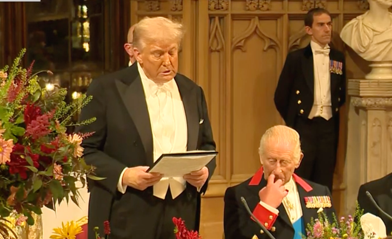 The UK-US bond was eternal and unbreakable, Mr Trump said