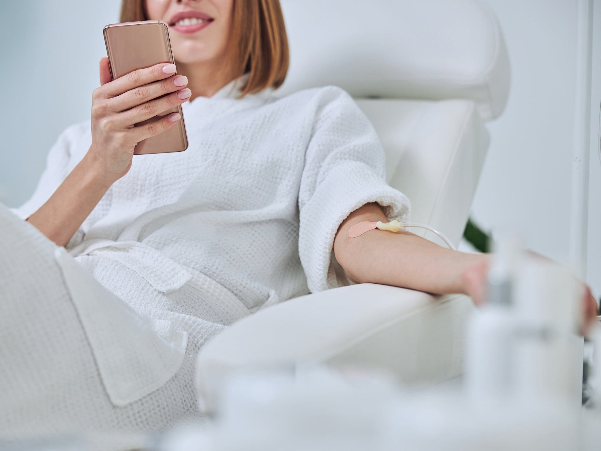 Potvrzení celebrit pomohla podpořit vzestup „kapaček vitamínů“ ve wellness centrech a terapeutických saloncích