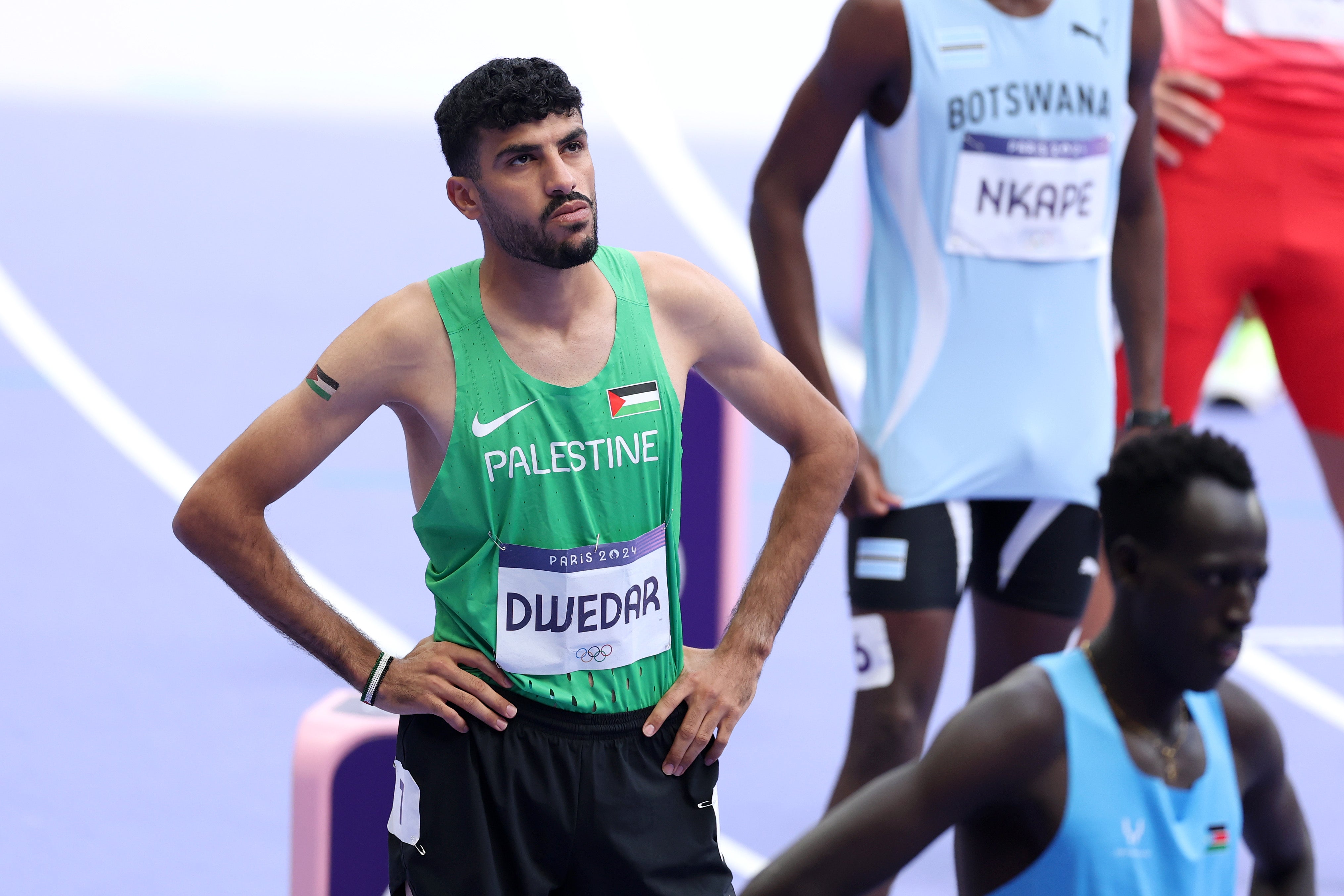 Dwedar also competed at the Olympic Games last summer
