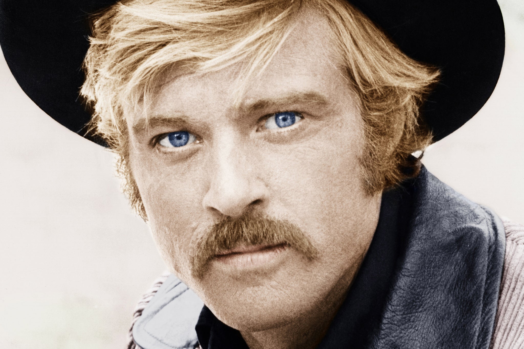 <p>Robert Redford, who has died at the age of 89, in the classic buddy film ‘Butch Cassidy and the Sundance Kid’</p>