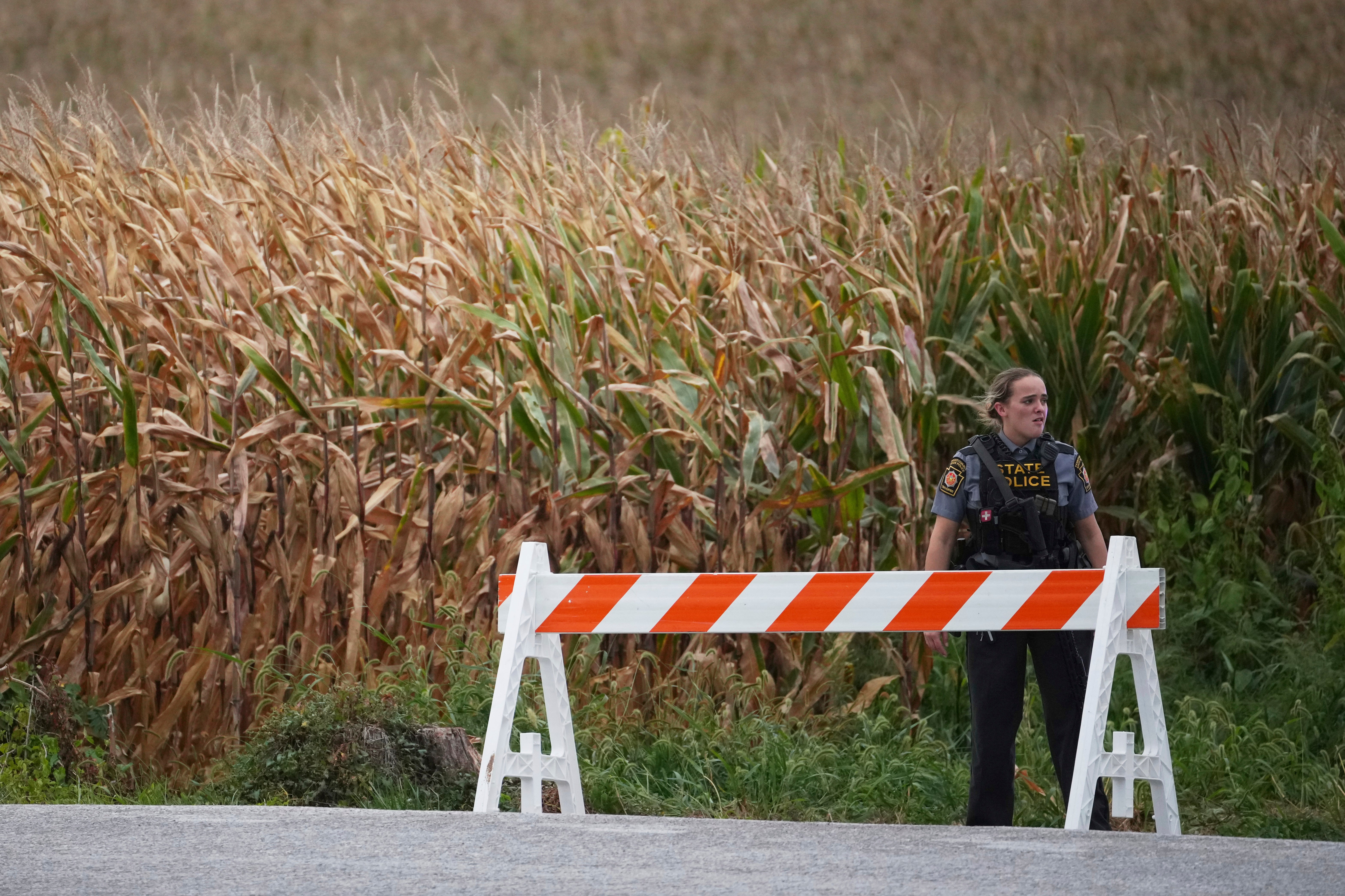 The violence broke out when the five police officers went to serve Ruth with a warrant Wednesday afternoon as part of a “domestic-related” investigation