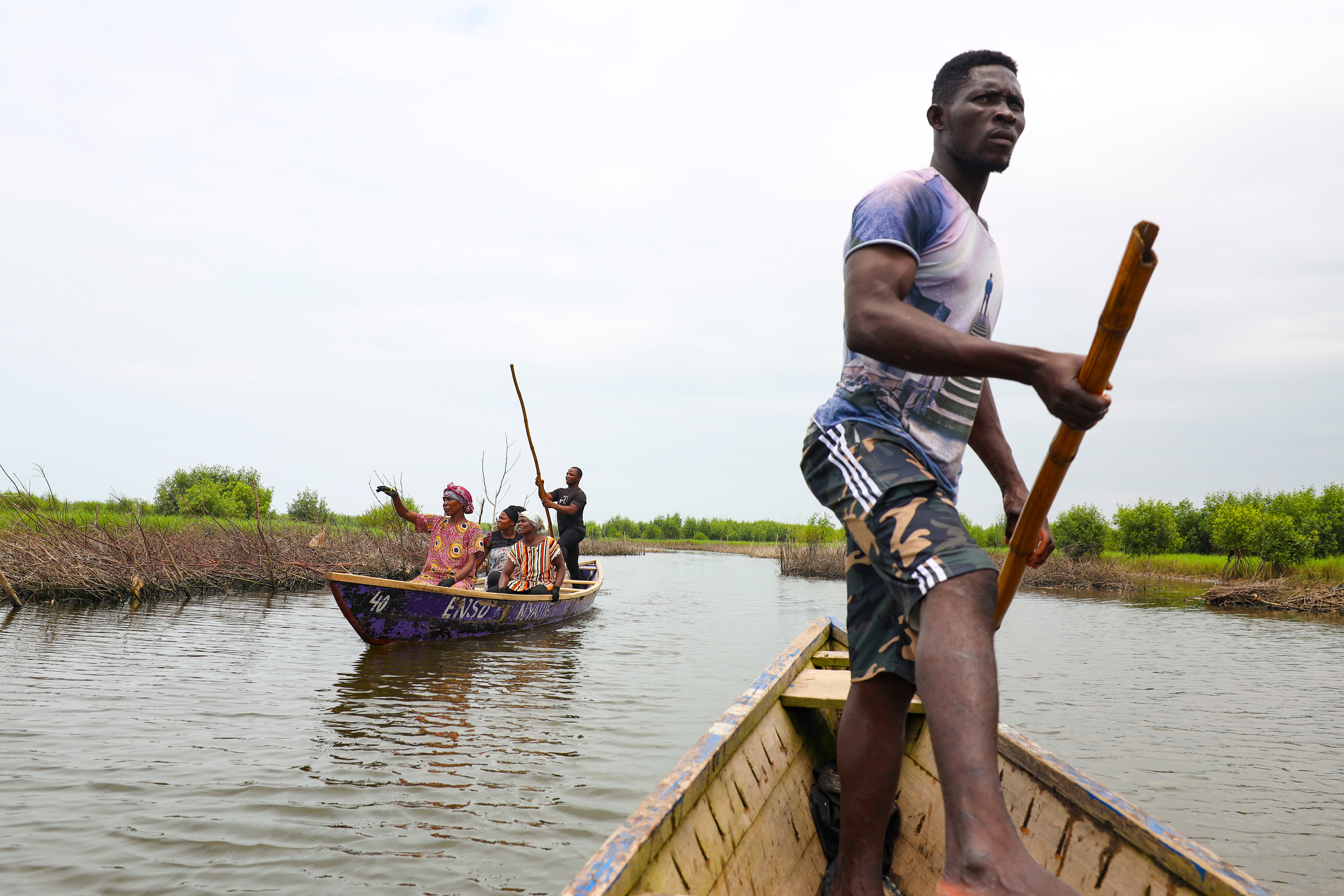 Ghana Women Oyster Farming