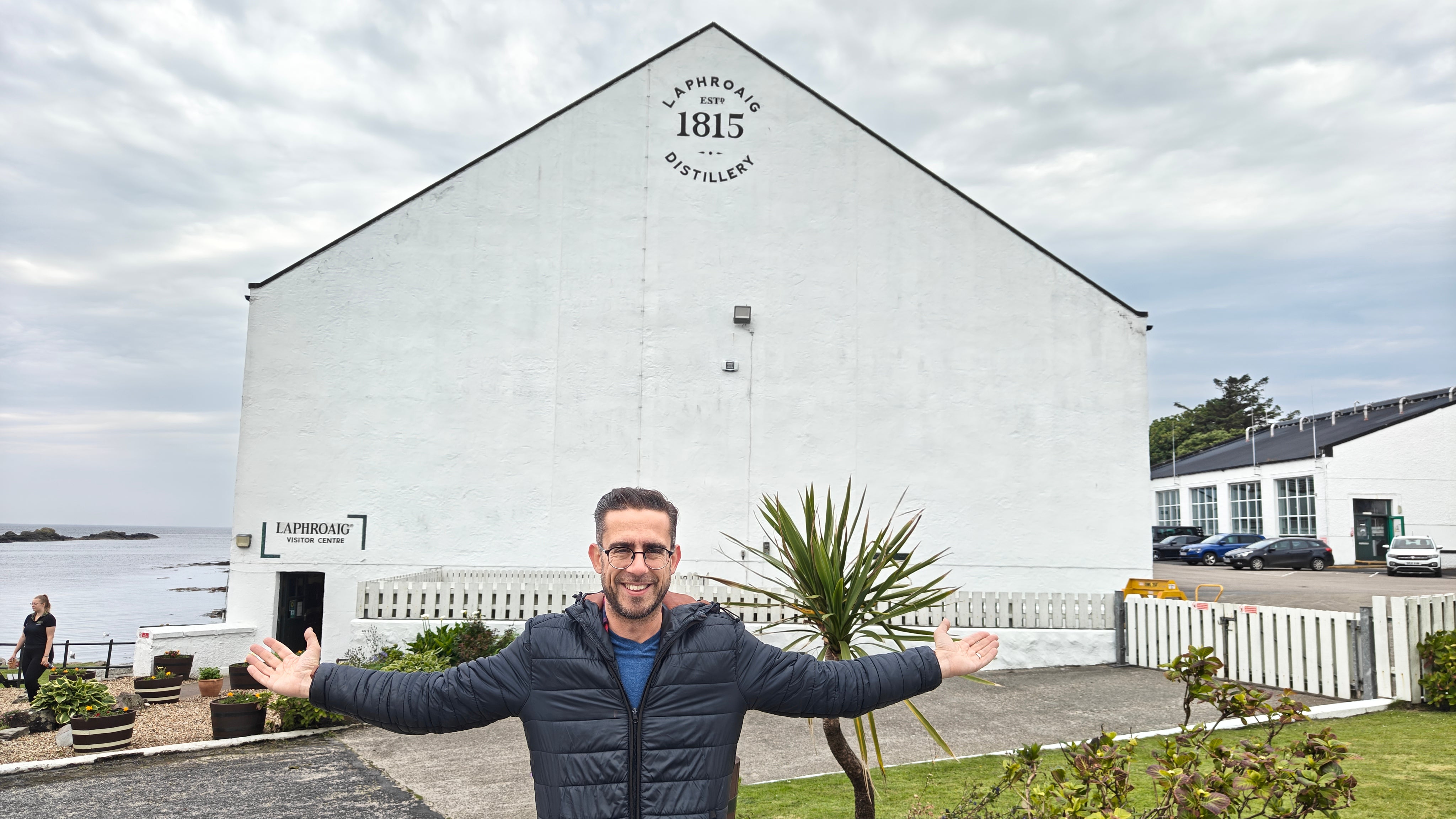 The whisky's label is based on the distillery building