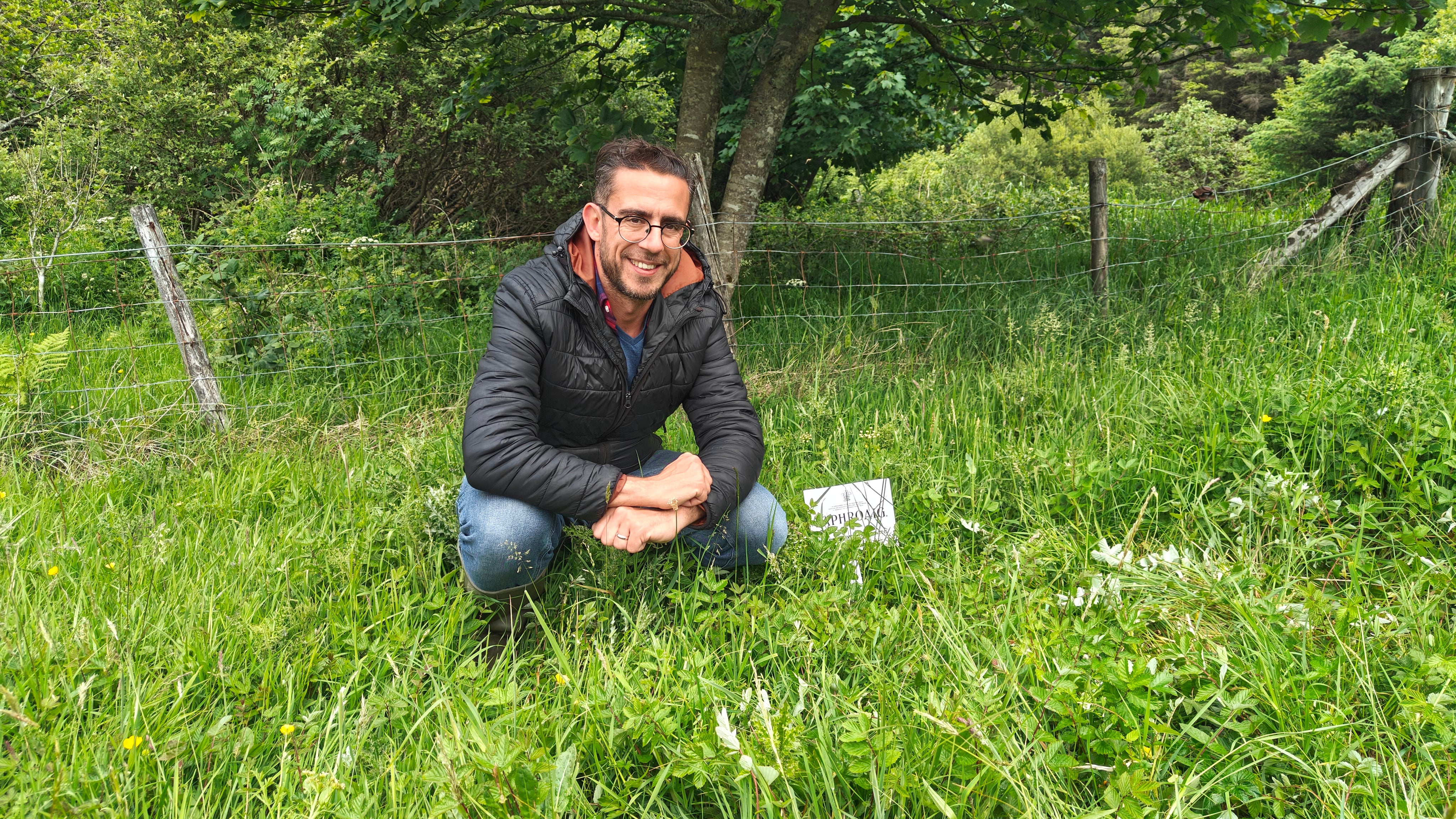 <p>Marc travelled across the country to claim his plot of land</p>