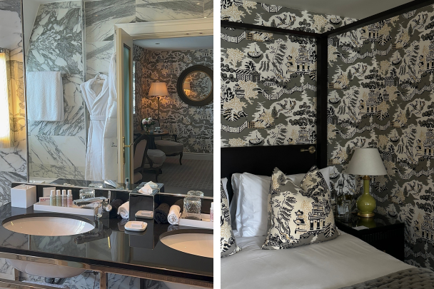 Cosy and classy interiors can be found inside the rooms at The Kensington