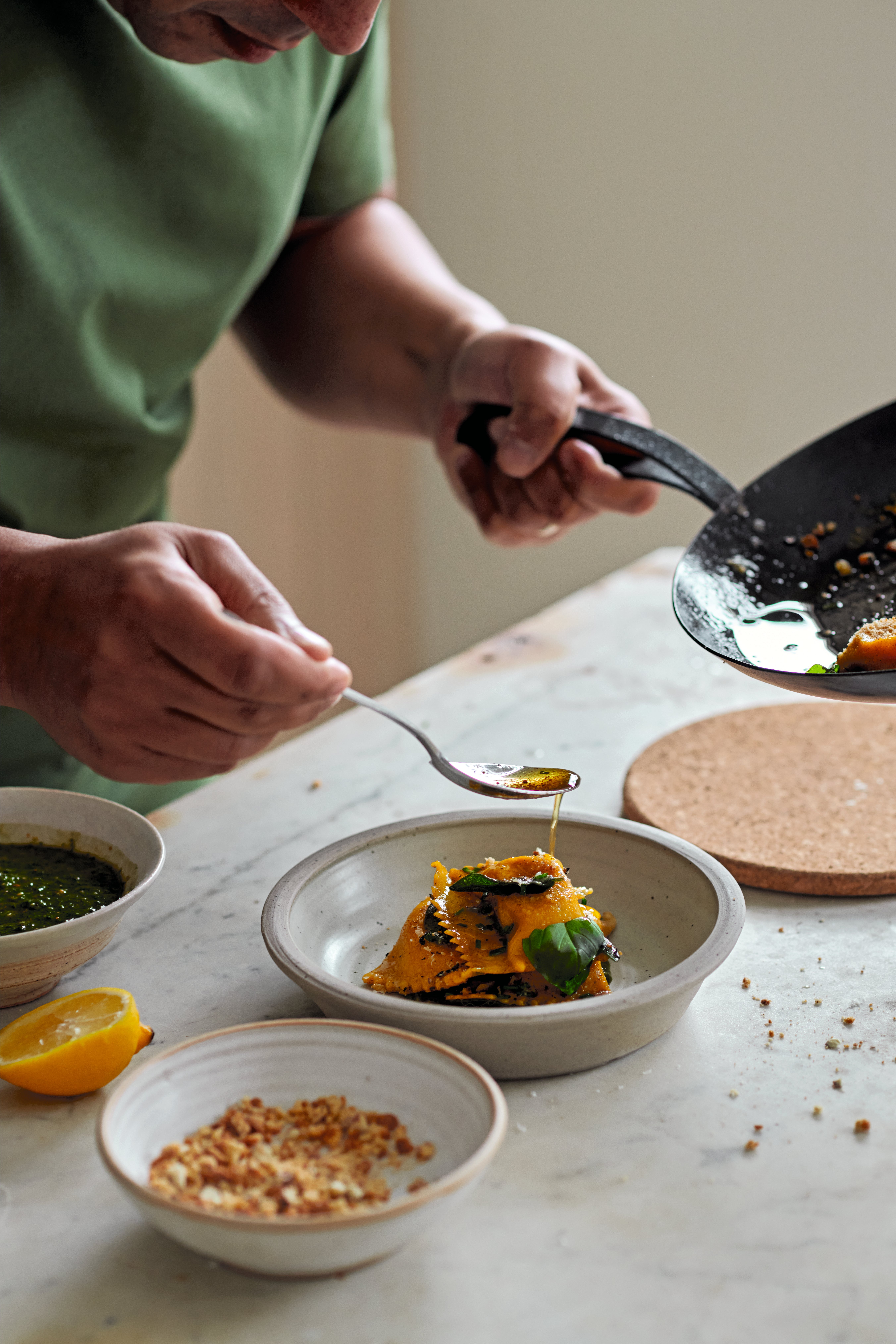 Ainsworth’s tortelli: proof that autumnal comfort can still feel elegant