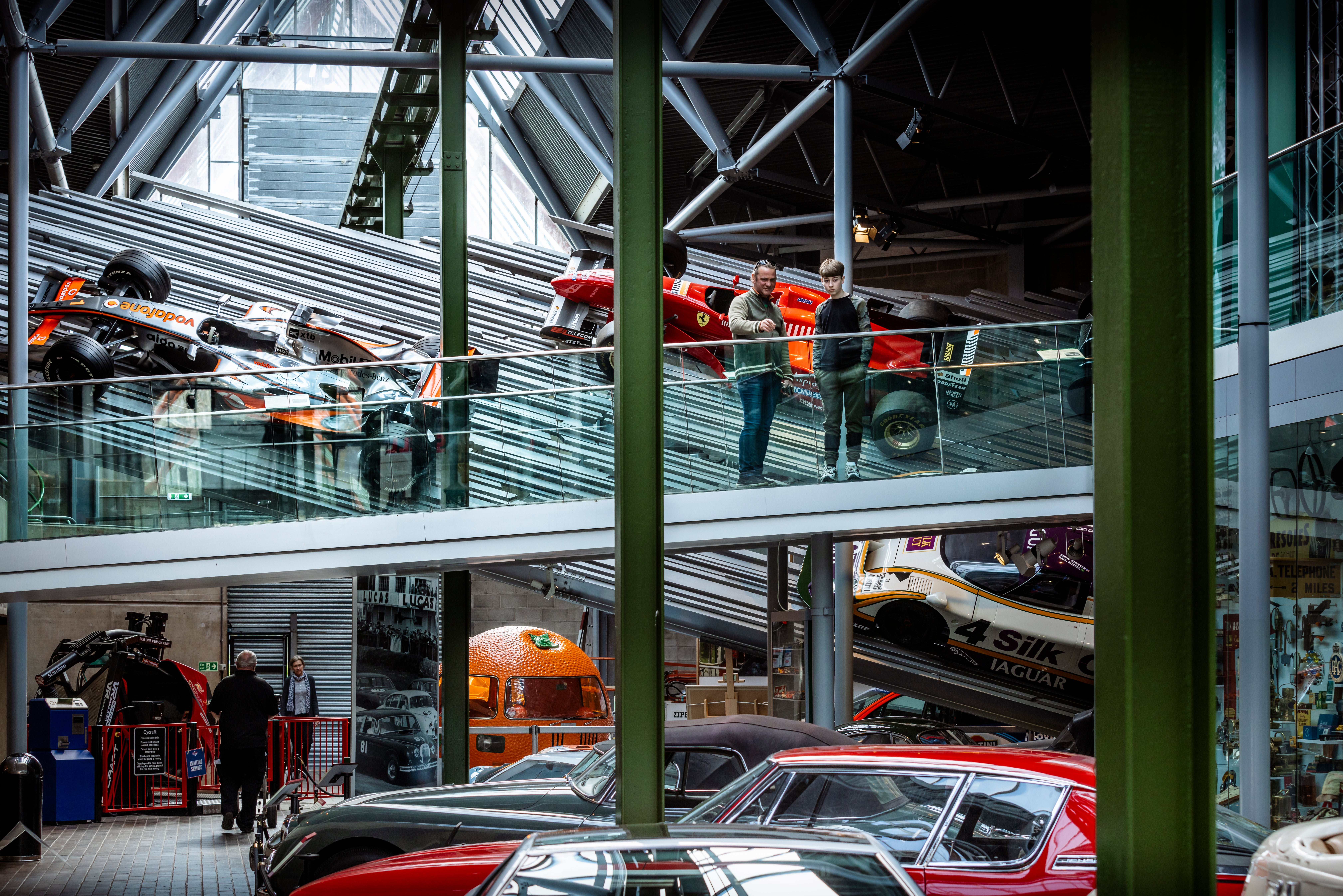 The National Motor museum is one of many places in the country focusing their exhibitions on a particular interest