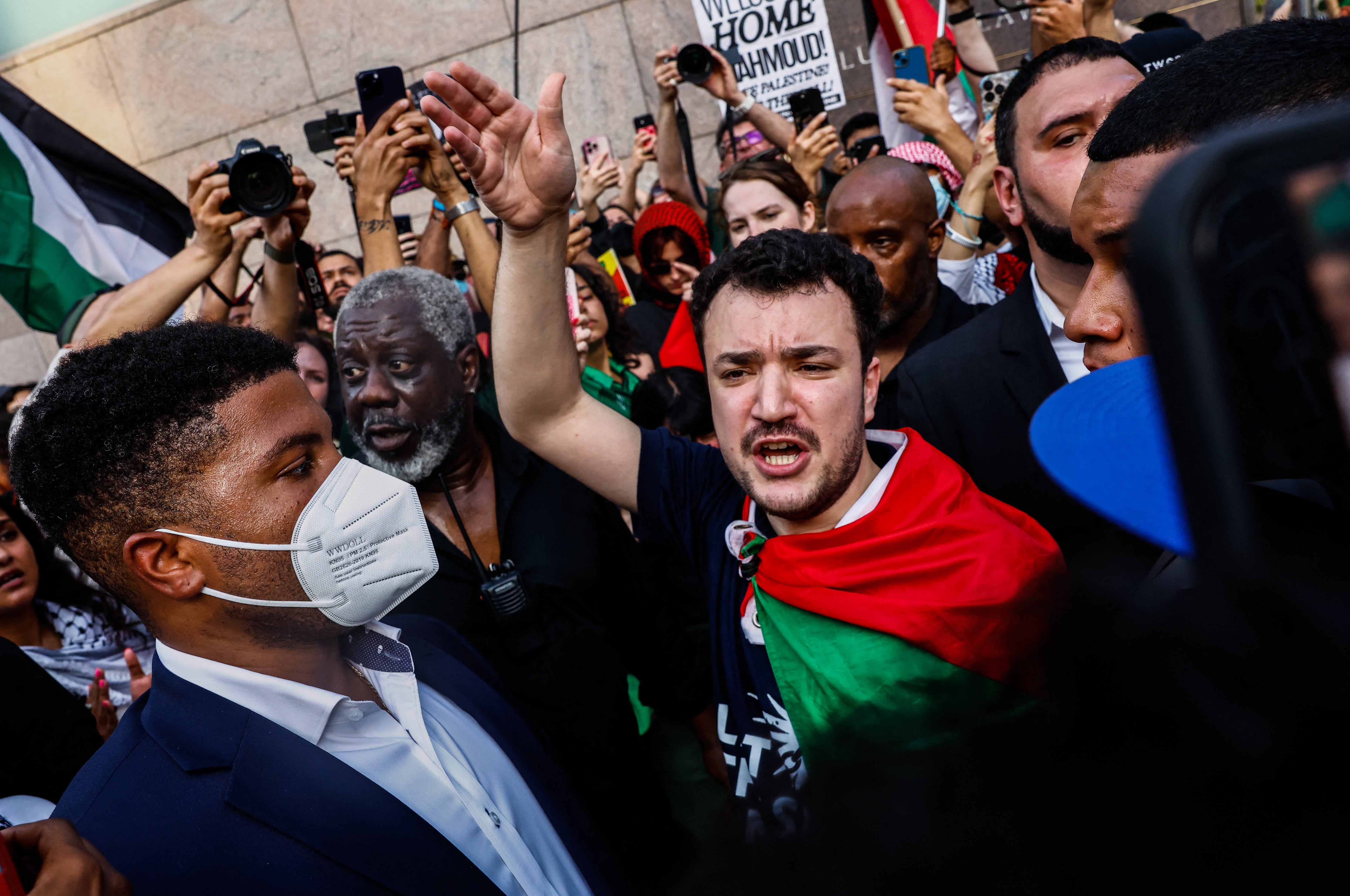A federal judge had ordered Khalil’s release from ICE detention after finding that his arrest and imprisonment was retaliatory and in violation of his First Amendment rights for speaking out against Israel’s war in Gaza