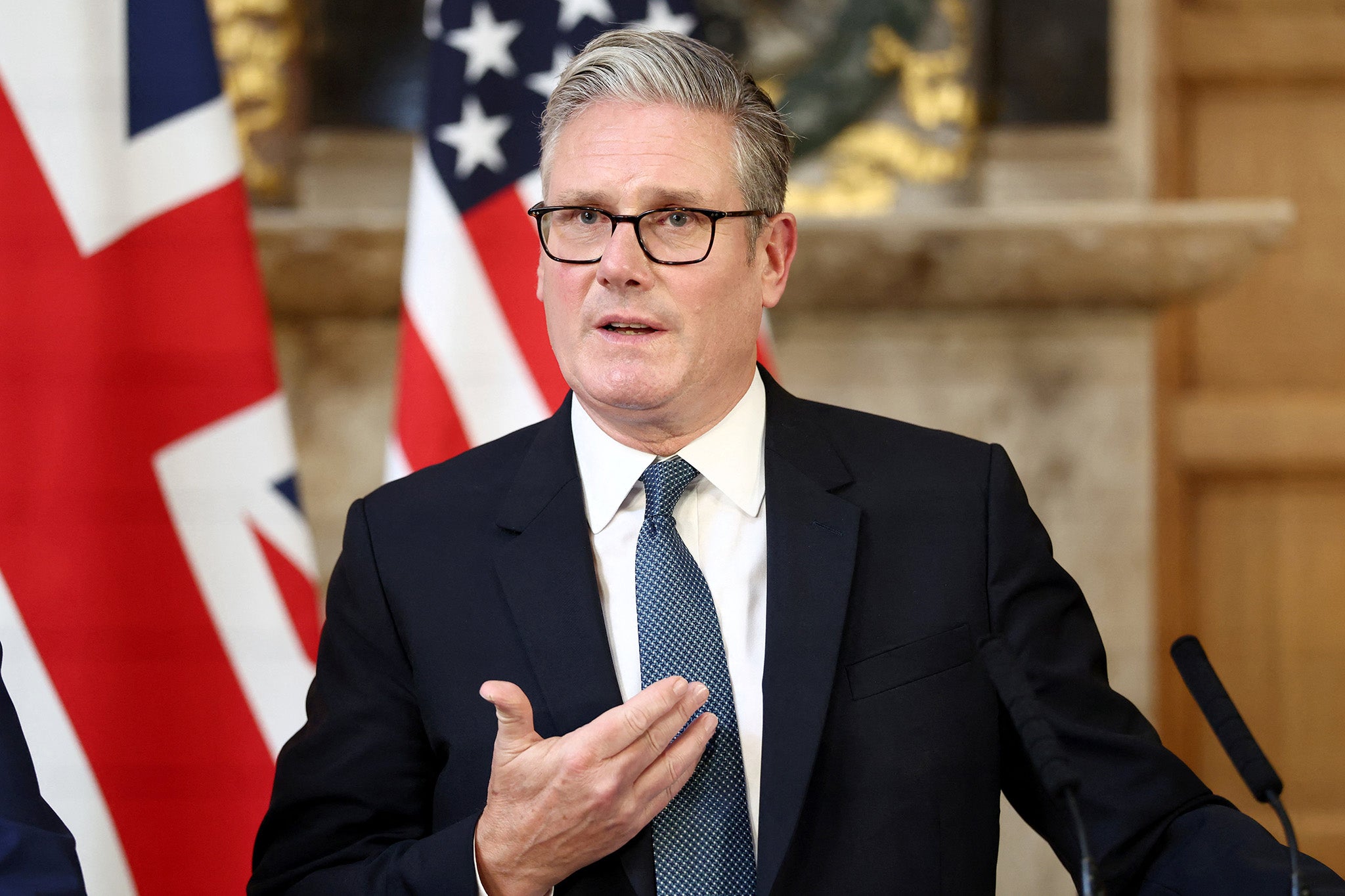 Starmer defended the UK’s record on free speech