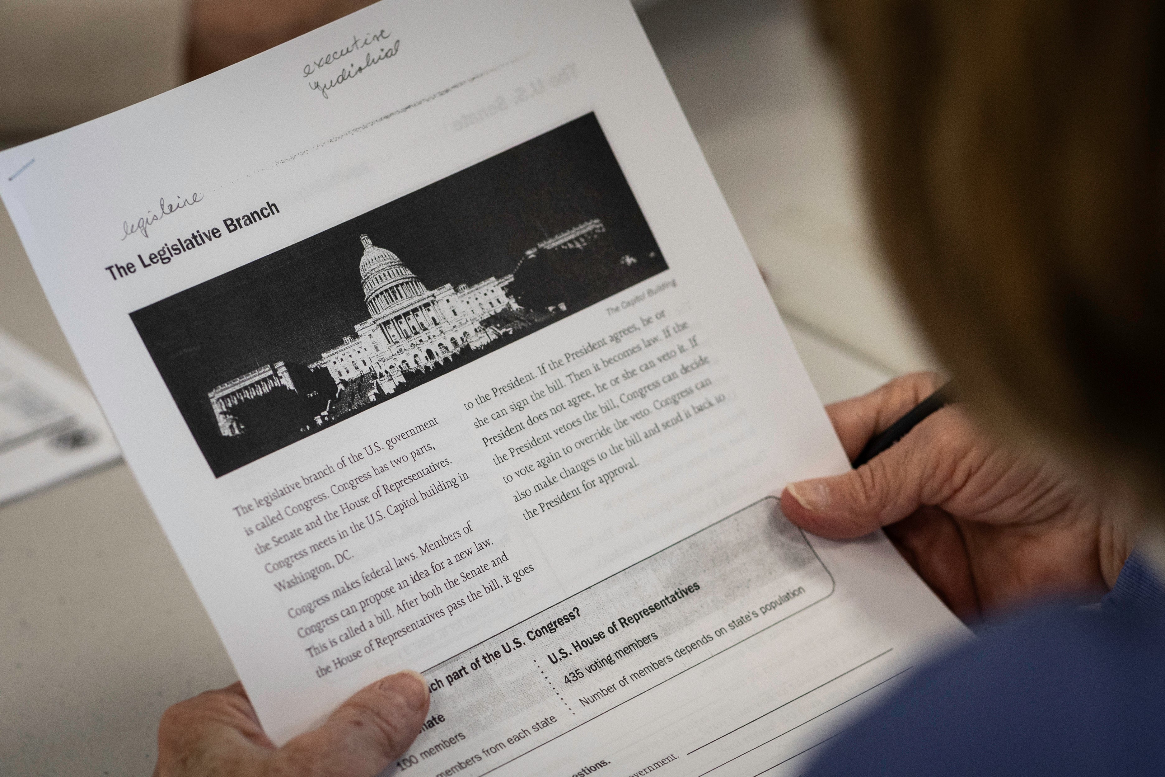 New version of the citizenship test revives a 2020 version that contains more complex questions and specific answers