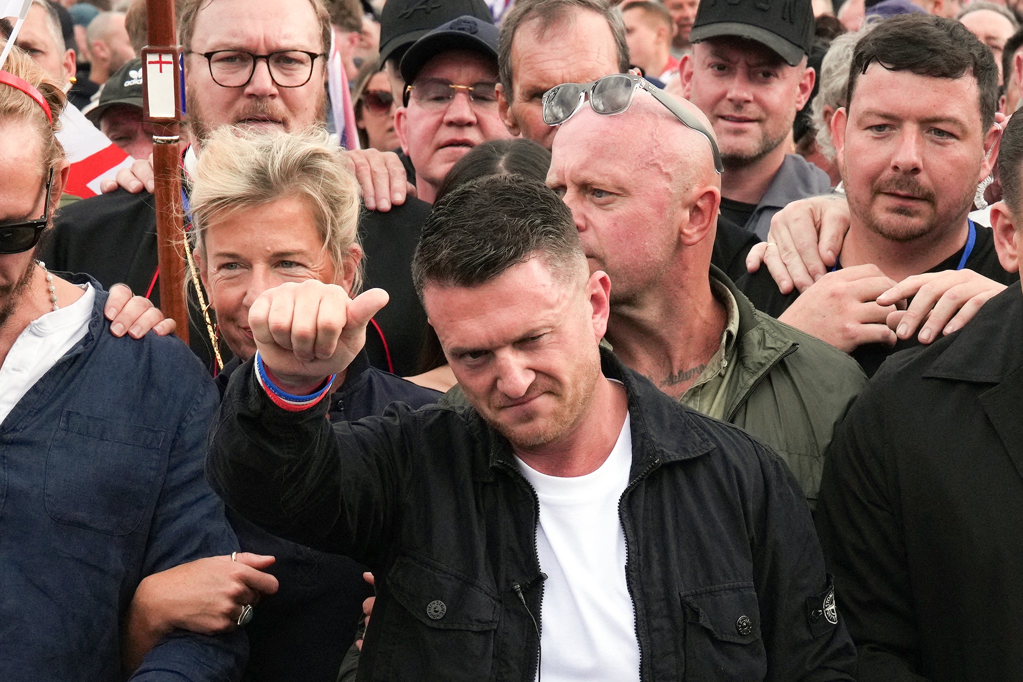 Tommy Robinson and his supporters claim this is a movement of ‘common people’. His claims need to be called out