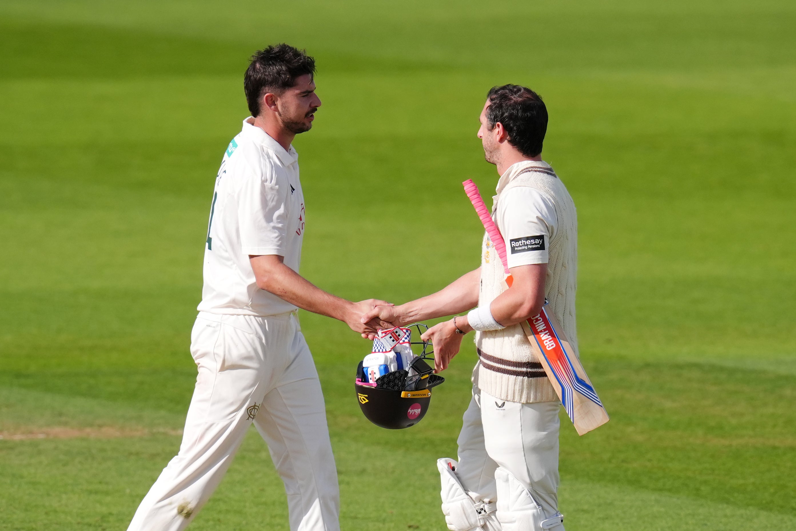 Nottinghamshire are poised to end Surrey’s dominance of the County Championship