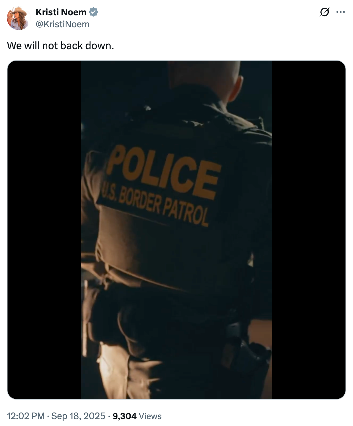 Kristi Noem shared footage of ICE agents making arrests set to a remix of Nirvana's "Smells Like Teen Spirit"