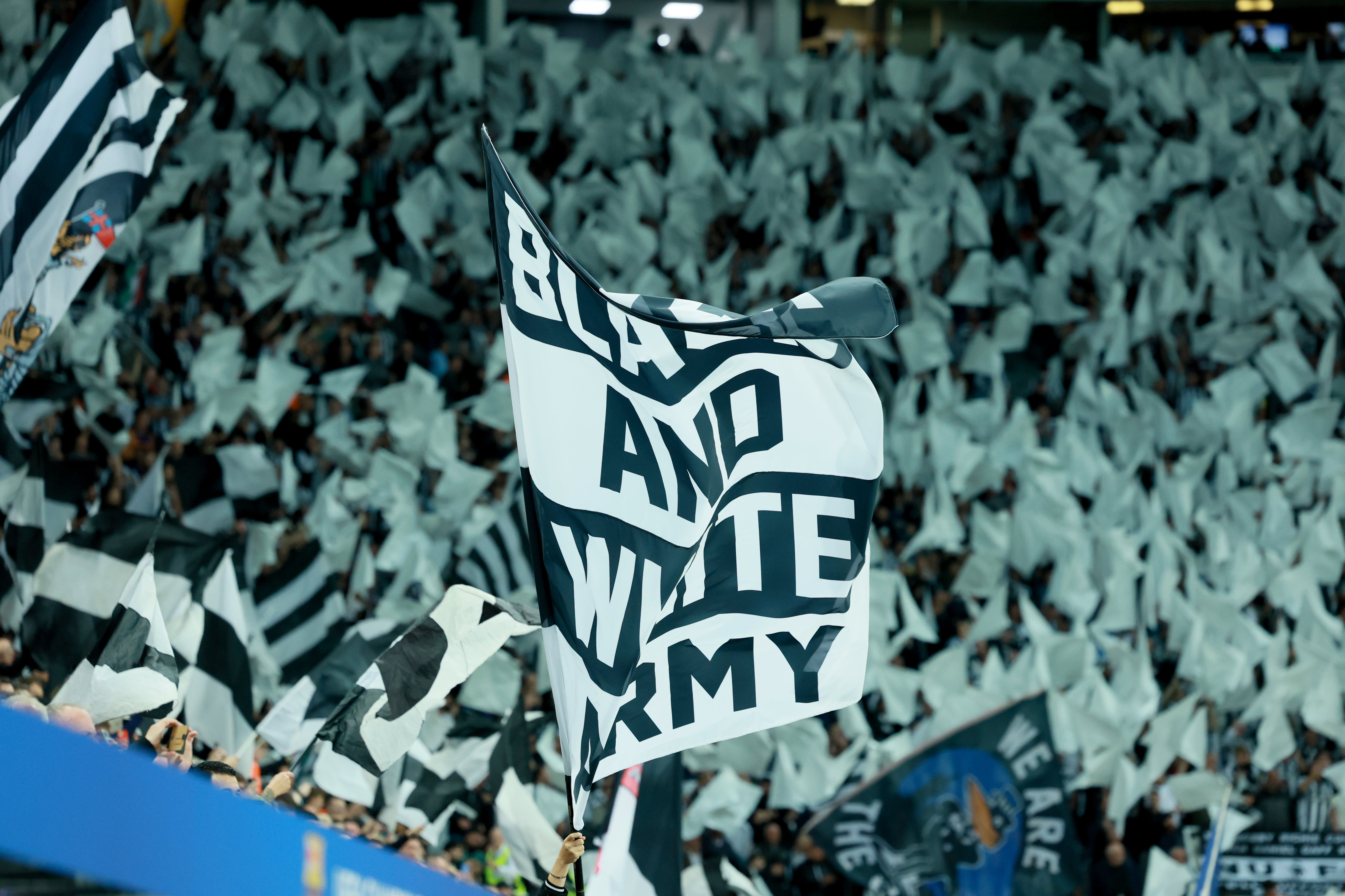 St James’ Park is rocking for Newcastle’s return to the Champions League