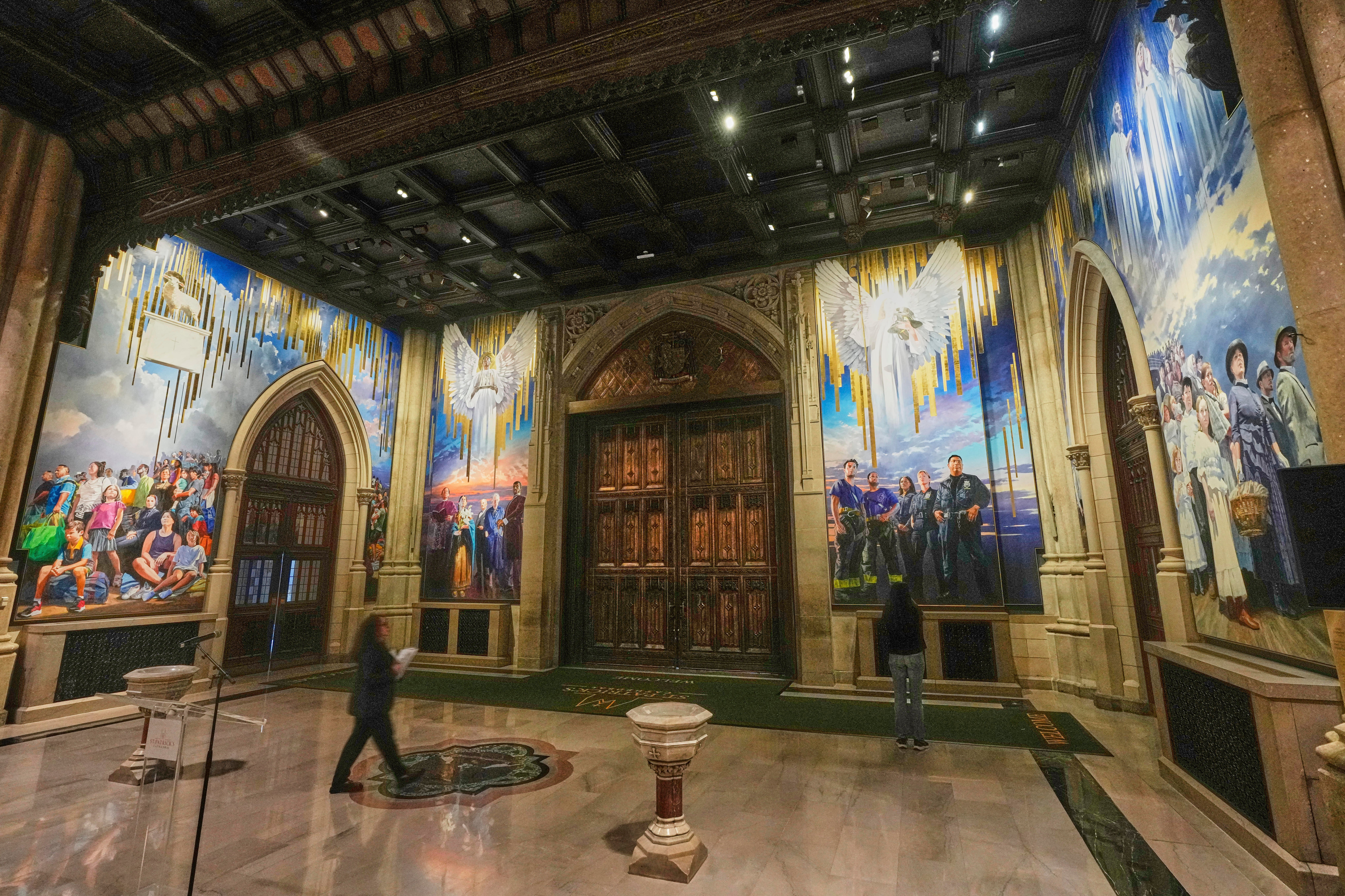 St. Patrick's Cathedral Mural