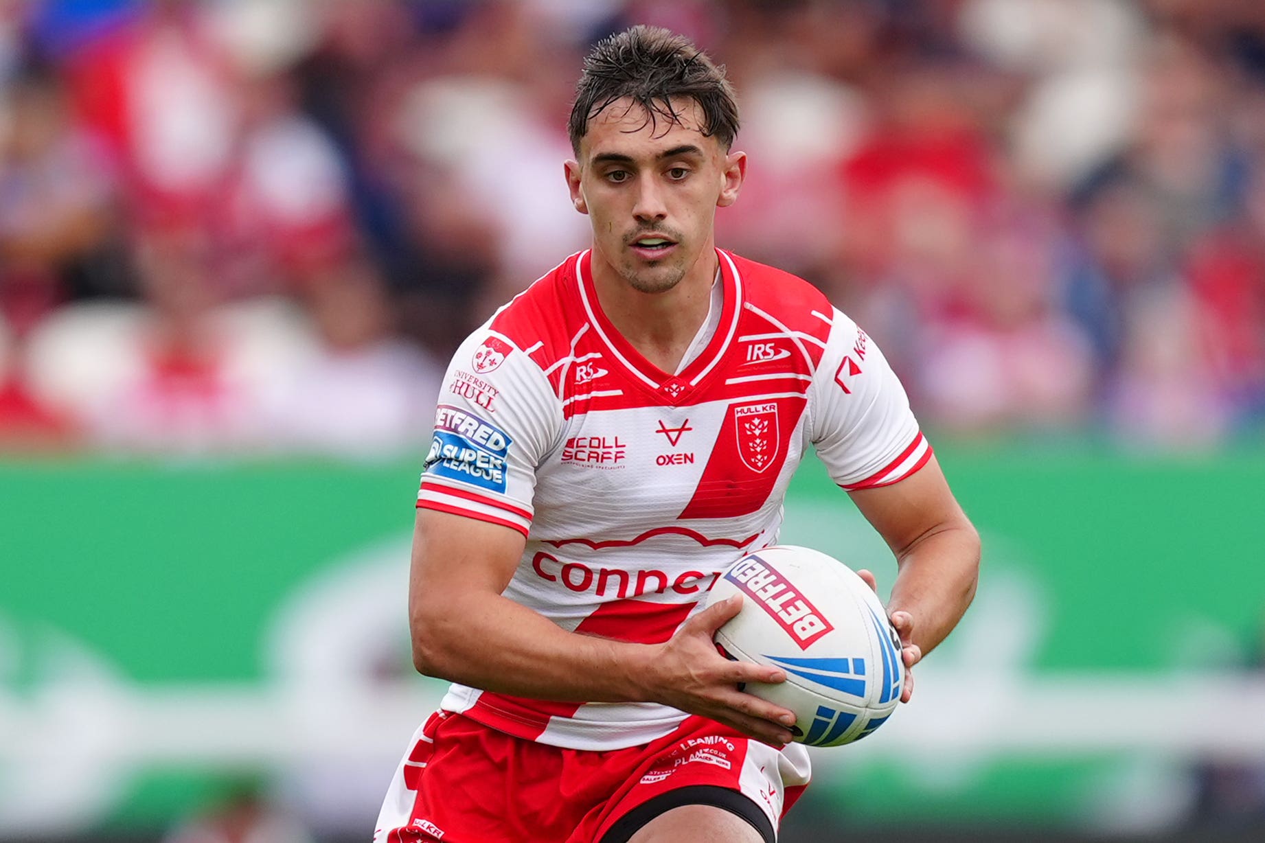 Arthur Mourgue scored a stunning try as Hull KR beat Warrington (Mike Egerton/PA)