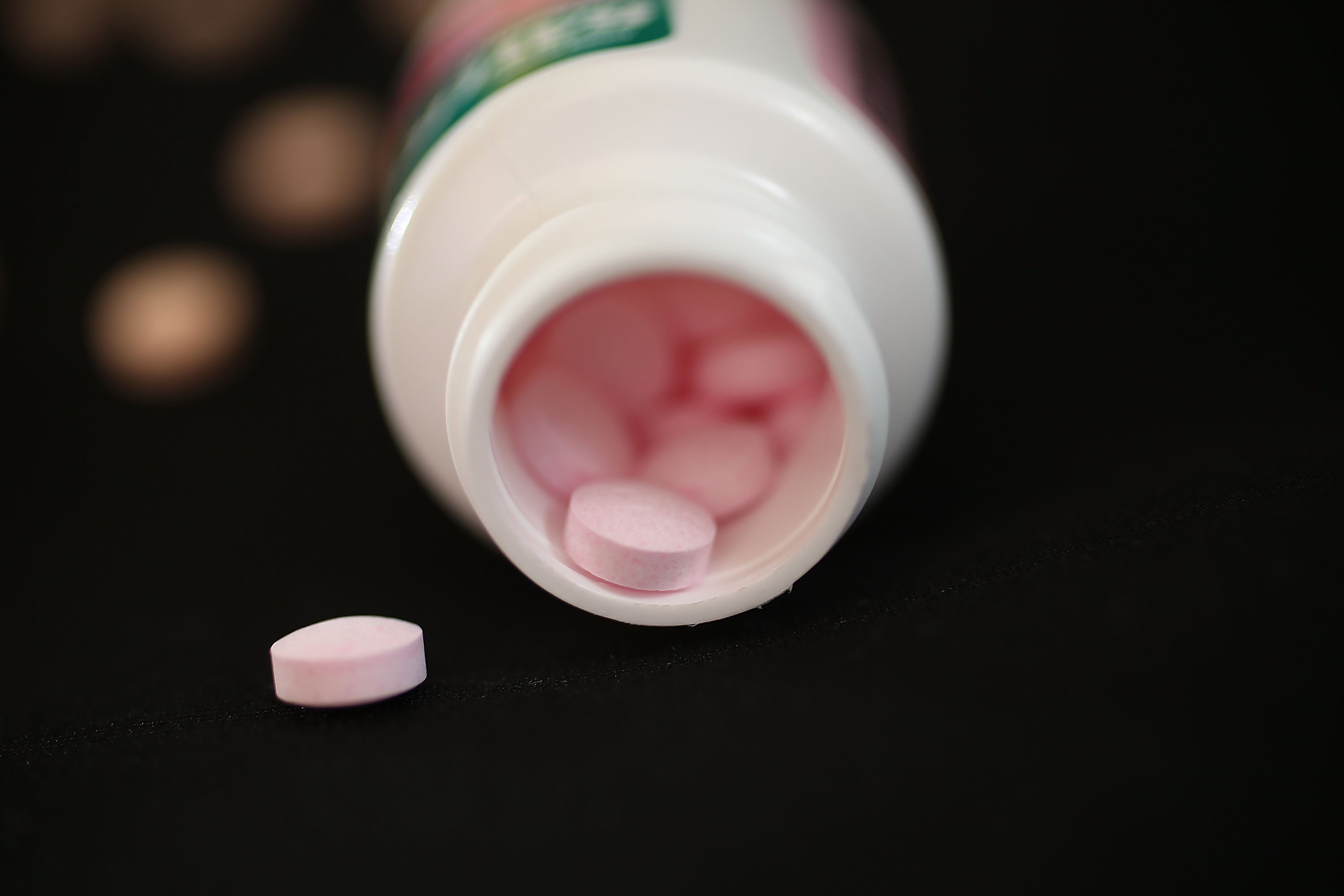 Bayer 81 mg asprin tablets as seen in Miami, Florida