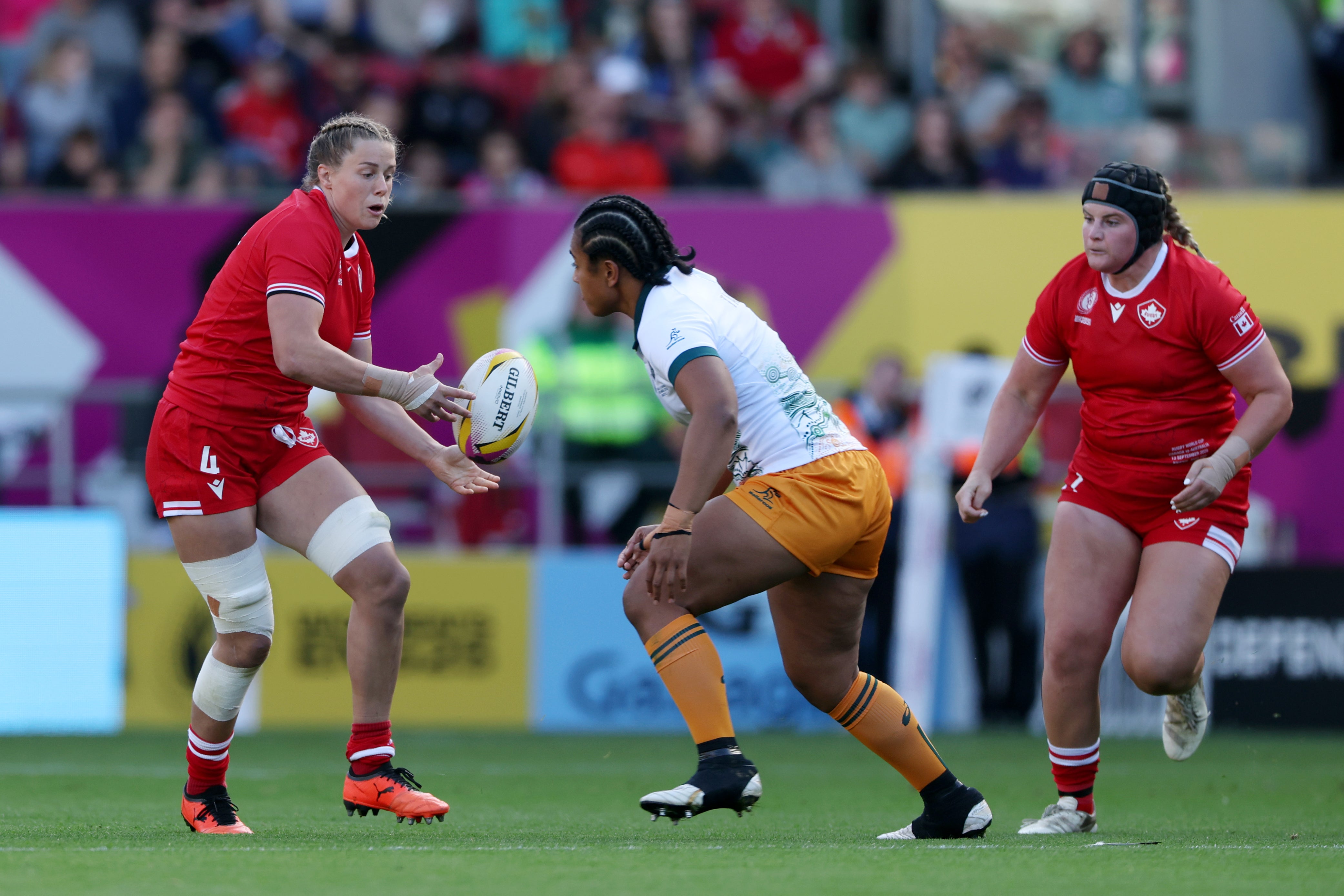 Canada have stars like Sophie de Goede but have strength in their collective