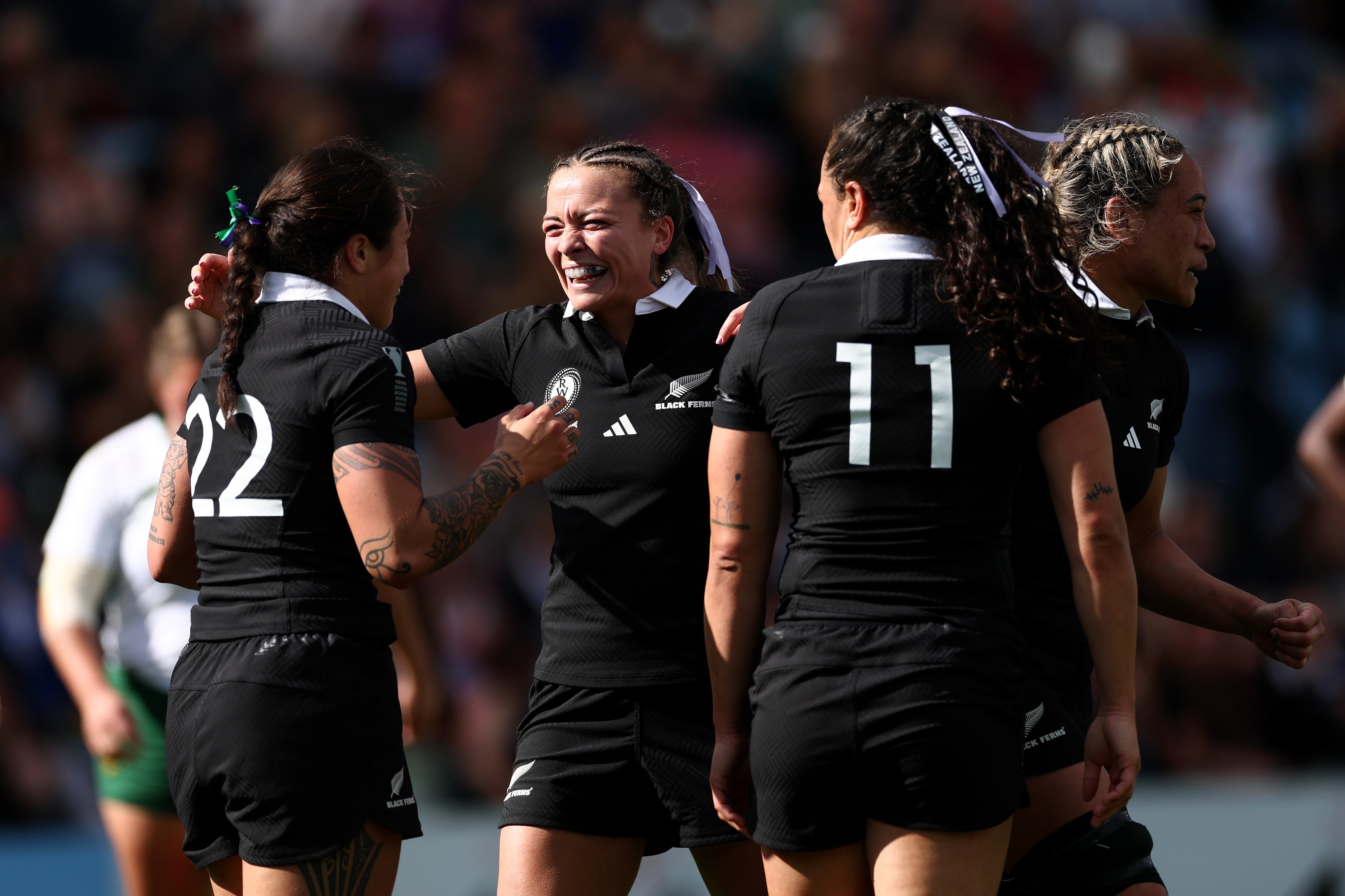 The Black Ferns overcame a tough first half to blow South Africa away