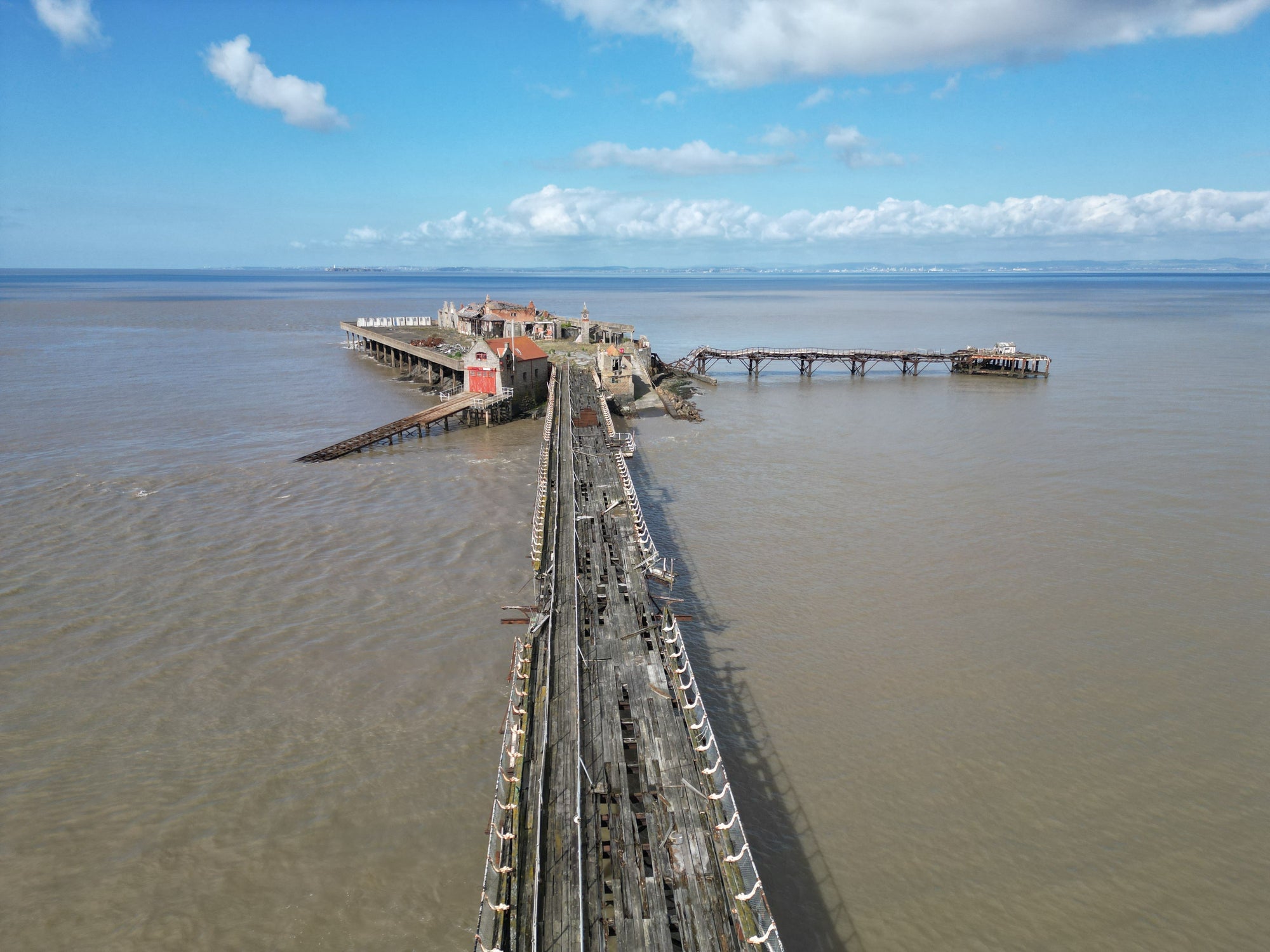 Birnbeck Pier in Weston-super-Mare has secured more funding to fill a gap in its restoration project