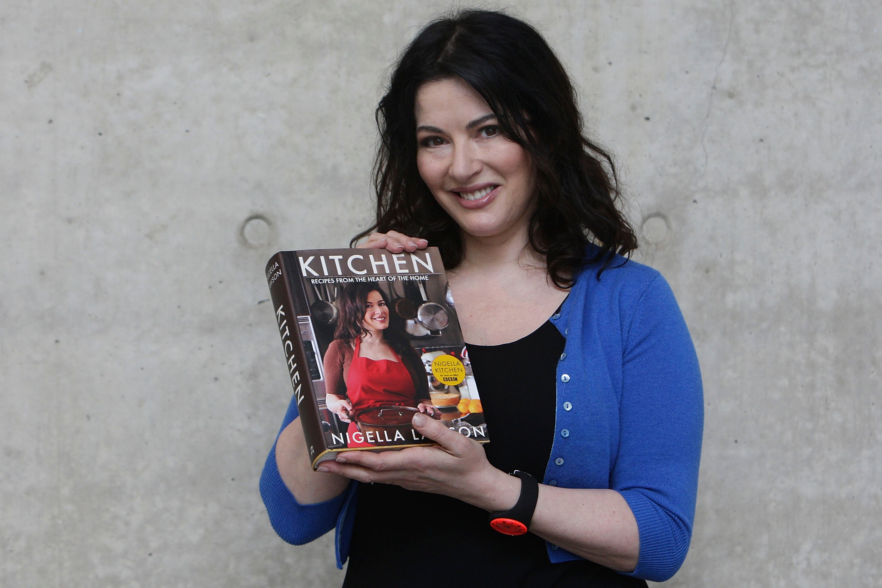 Lawson at the launch for her 2011 book ;Kitchen: Recipes from the Heart of the Home’