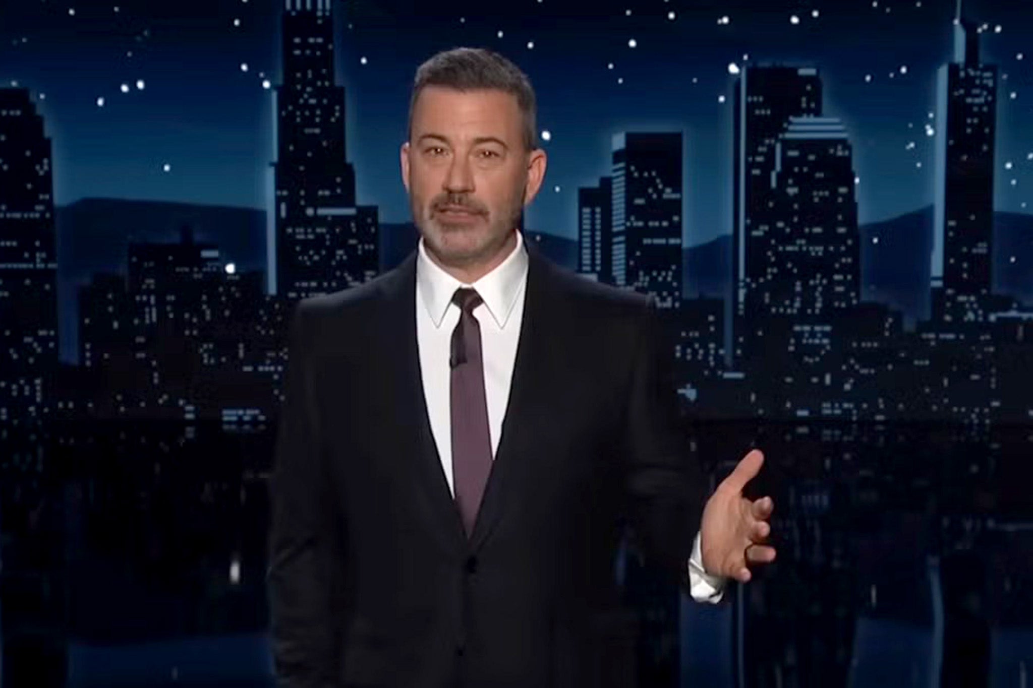 Jimmy Kimmel made his comments during Monday’s episode of his show