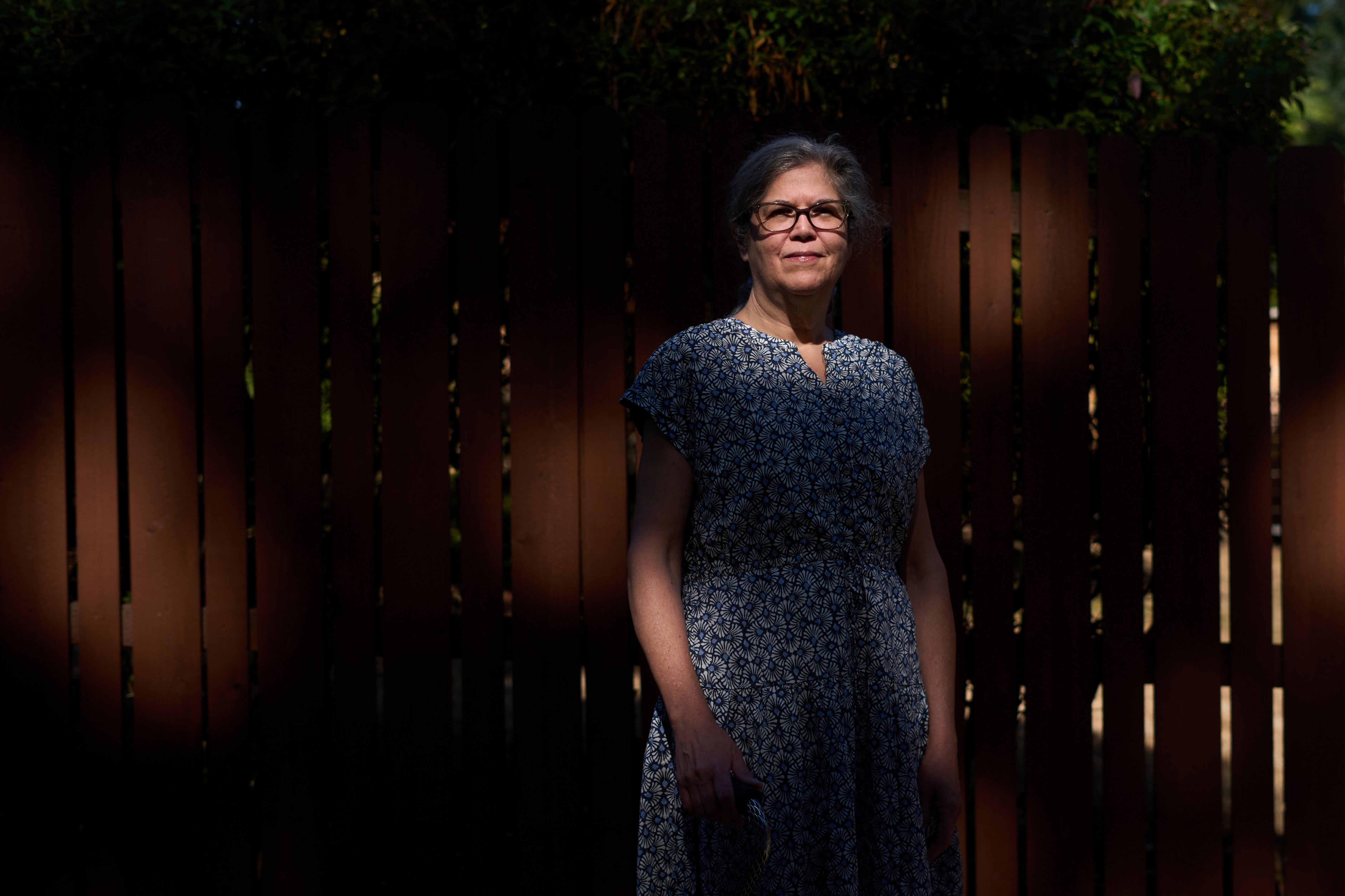 Valerie Nagle, whose DNA recently helped to confirm the remains of her sister Marion Vinetta Nagle McWhorter, who disappeared in 1974 in Oregon, poses for a portrait Thursday, Sept. 18, 2025, in Seattle. (AP Photo/Lindsey Wasson)