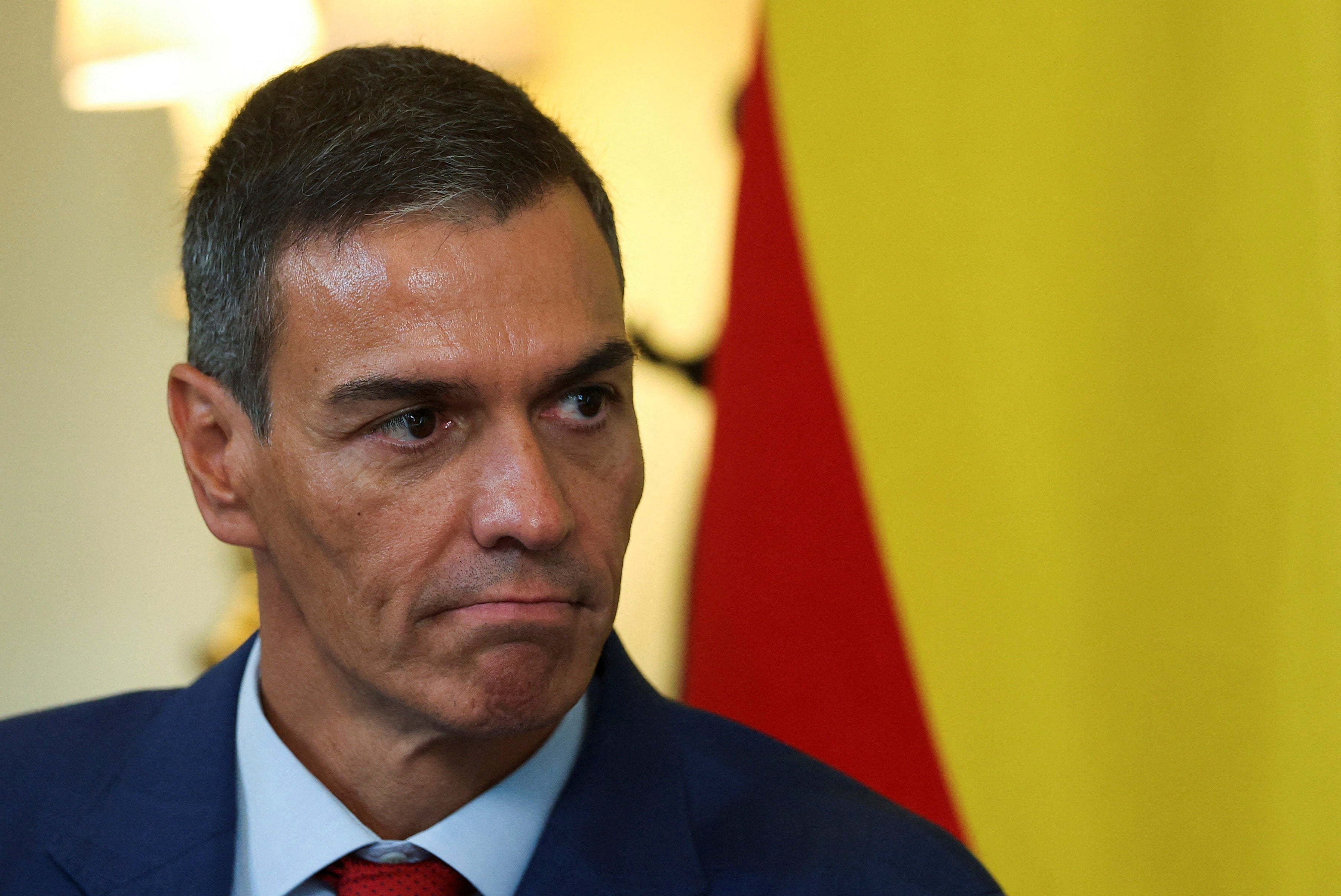 ‘Incompatible with our welfare state’: Spanish PM Pedro Sanchez has refused to commit to spending 5 per cent of GDP on military defence