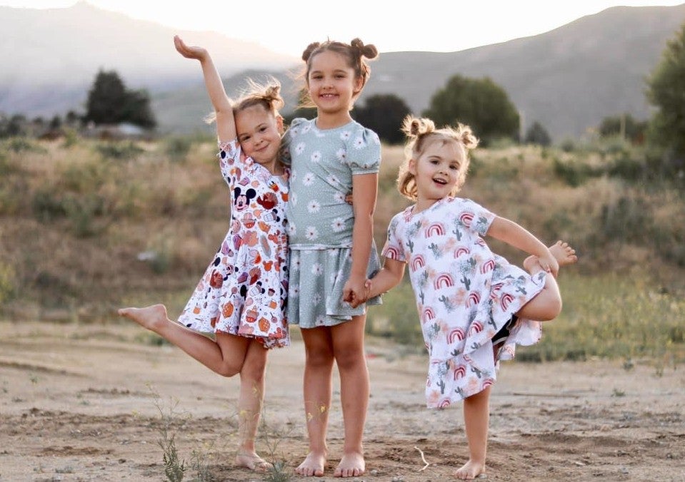 The location of Decker’s remains was less than a mile from the campsite where the bodies of 9-year-old Paityn Decker, 8-year-old Evelyn Decker and 5-year-old Olivia Decker (pictured) were found on June 2