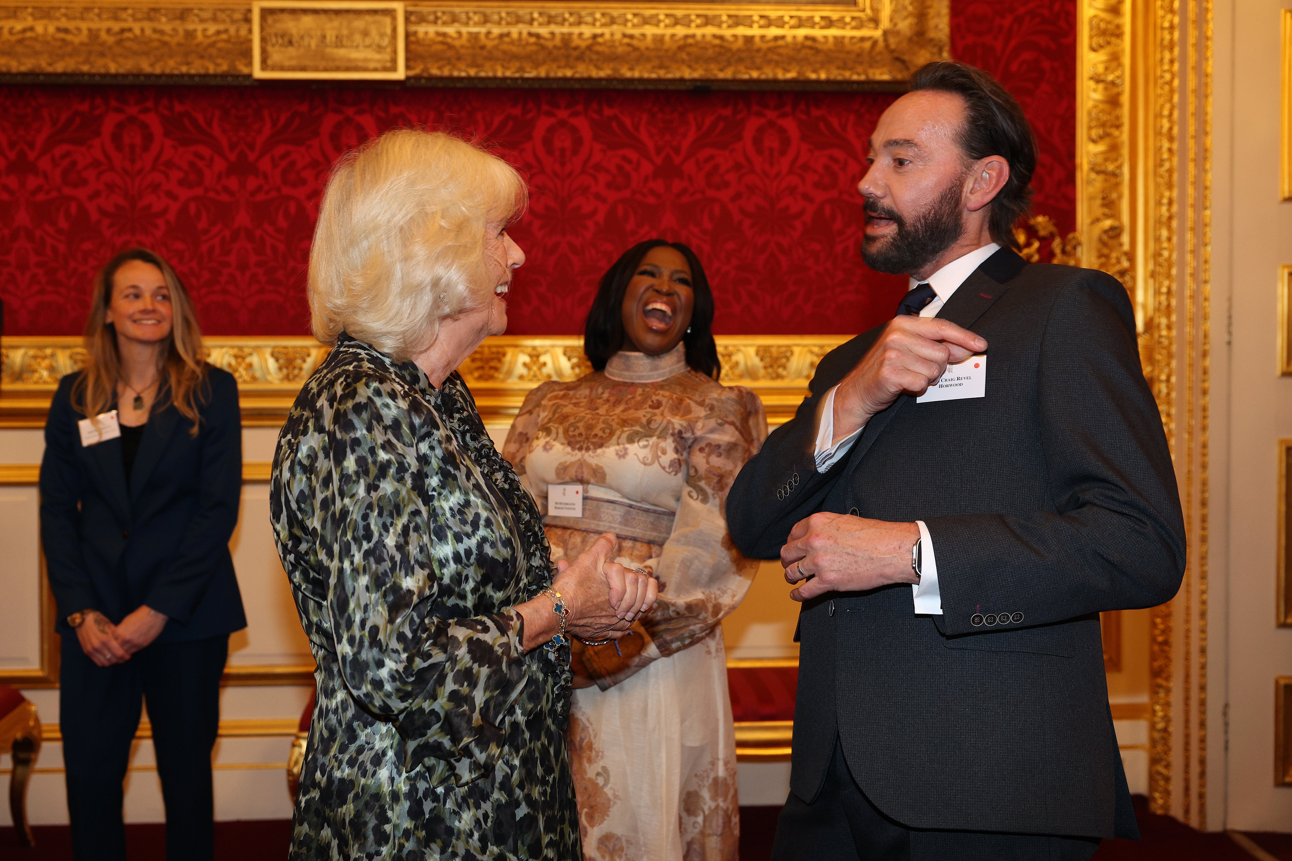 Strictly judge Craig Revel Horwood, right, says Camilla has ‘fantastic rhythm’
