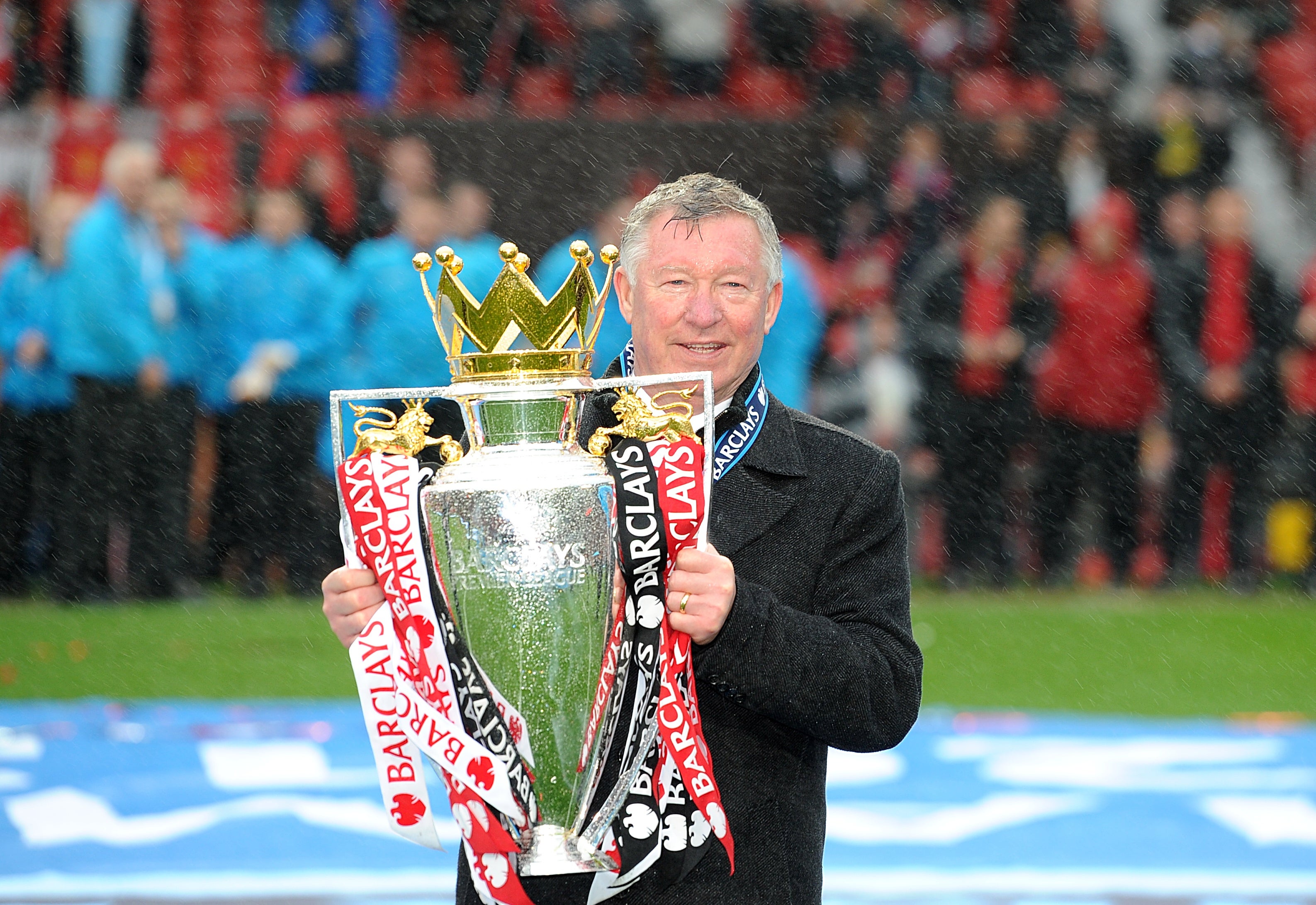 Under Sir Alex Ferguson, Manchester United won the Premier League on 13 occasions (Martin Rickett/PA)