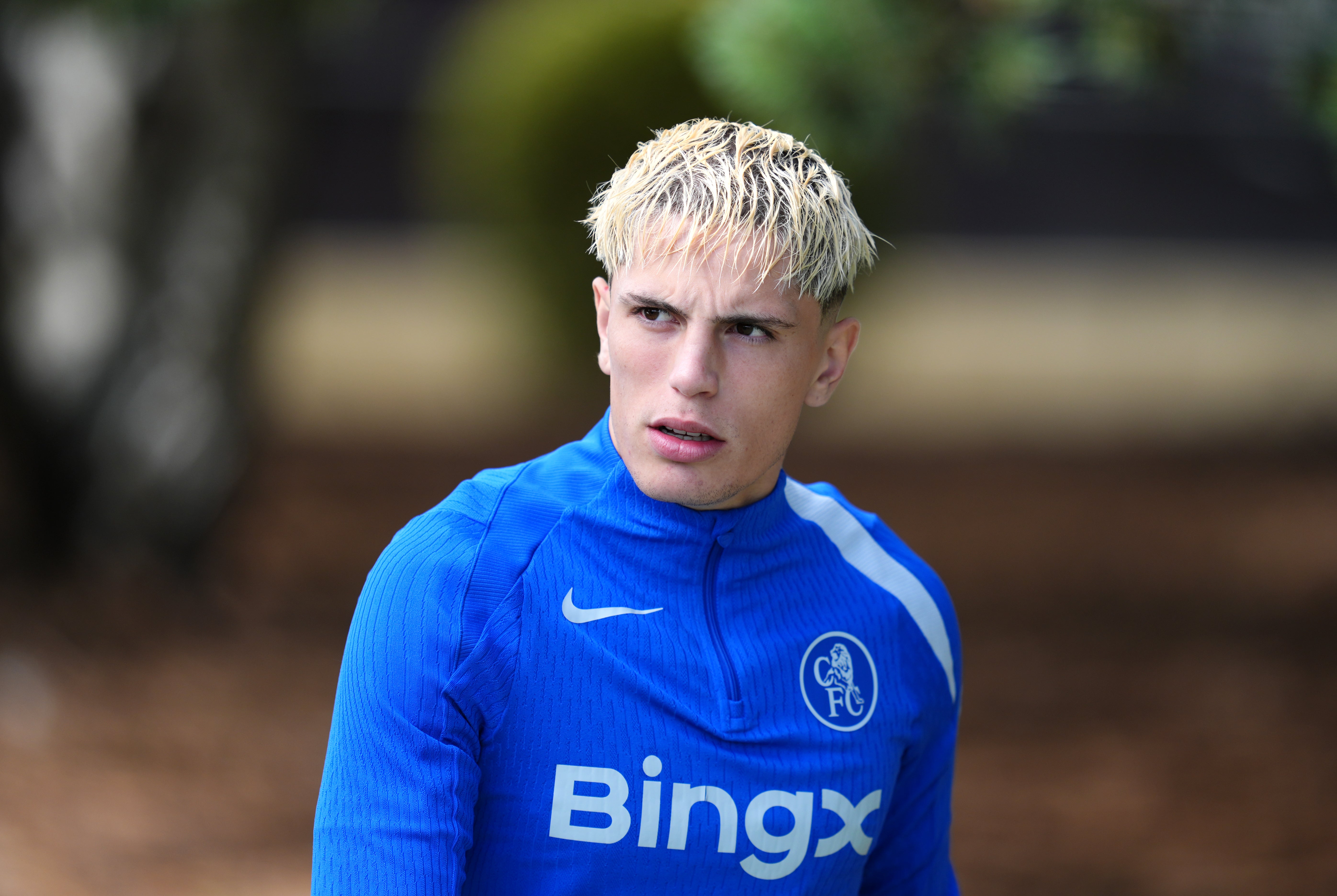 Alejandro Garnacho will be back at Old Trafford with Chelsea (Adam Davy/PA)