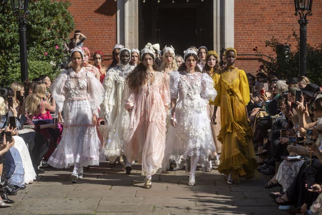 Has Bora Aksu started a new trend? (Jeff Moore/PA)