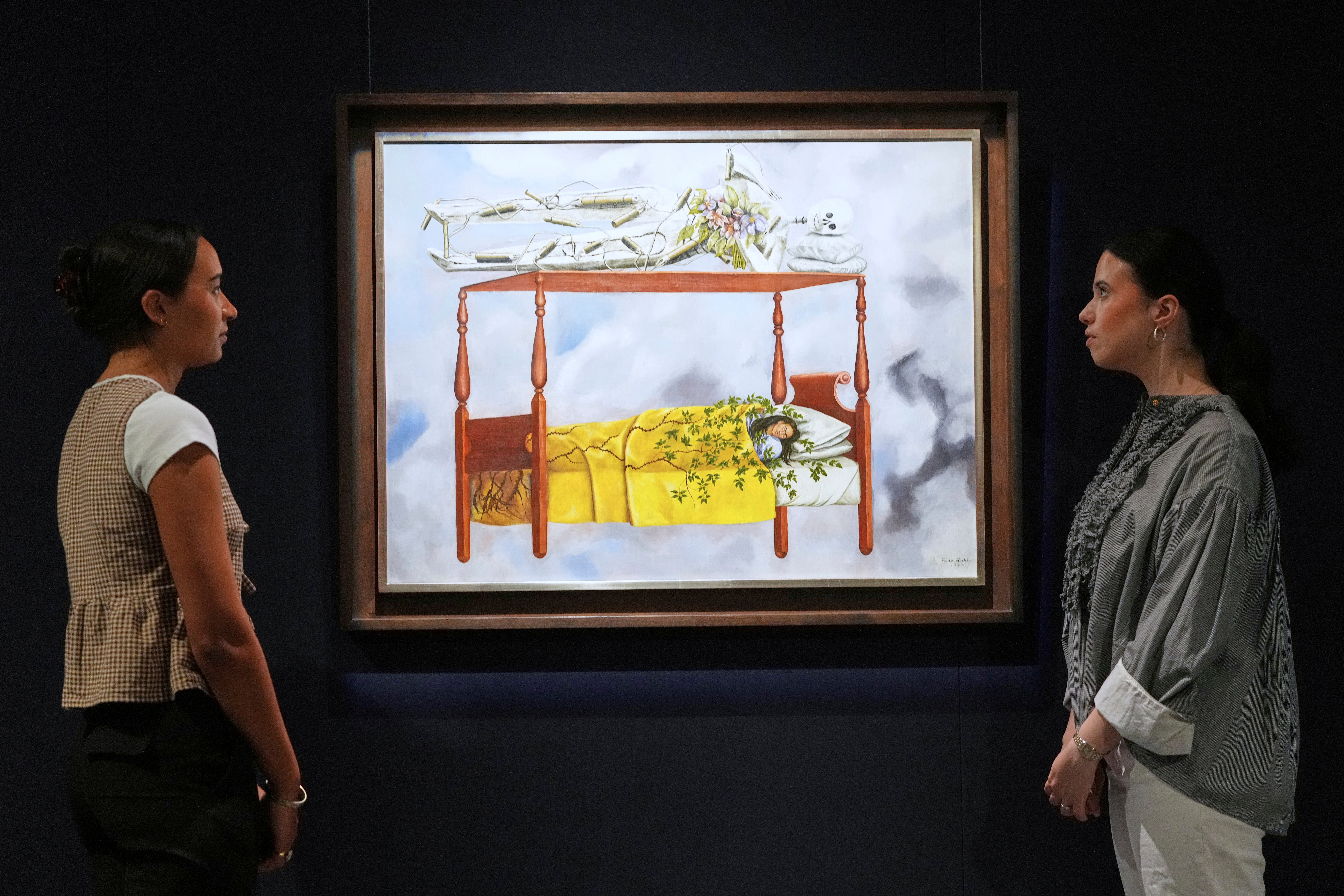 <p>Frida Kahlo’s The Dream (The Bed) is up for auction this month</p>