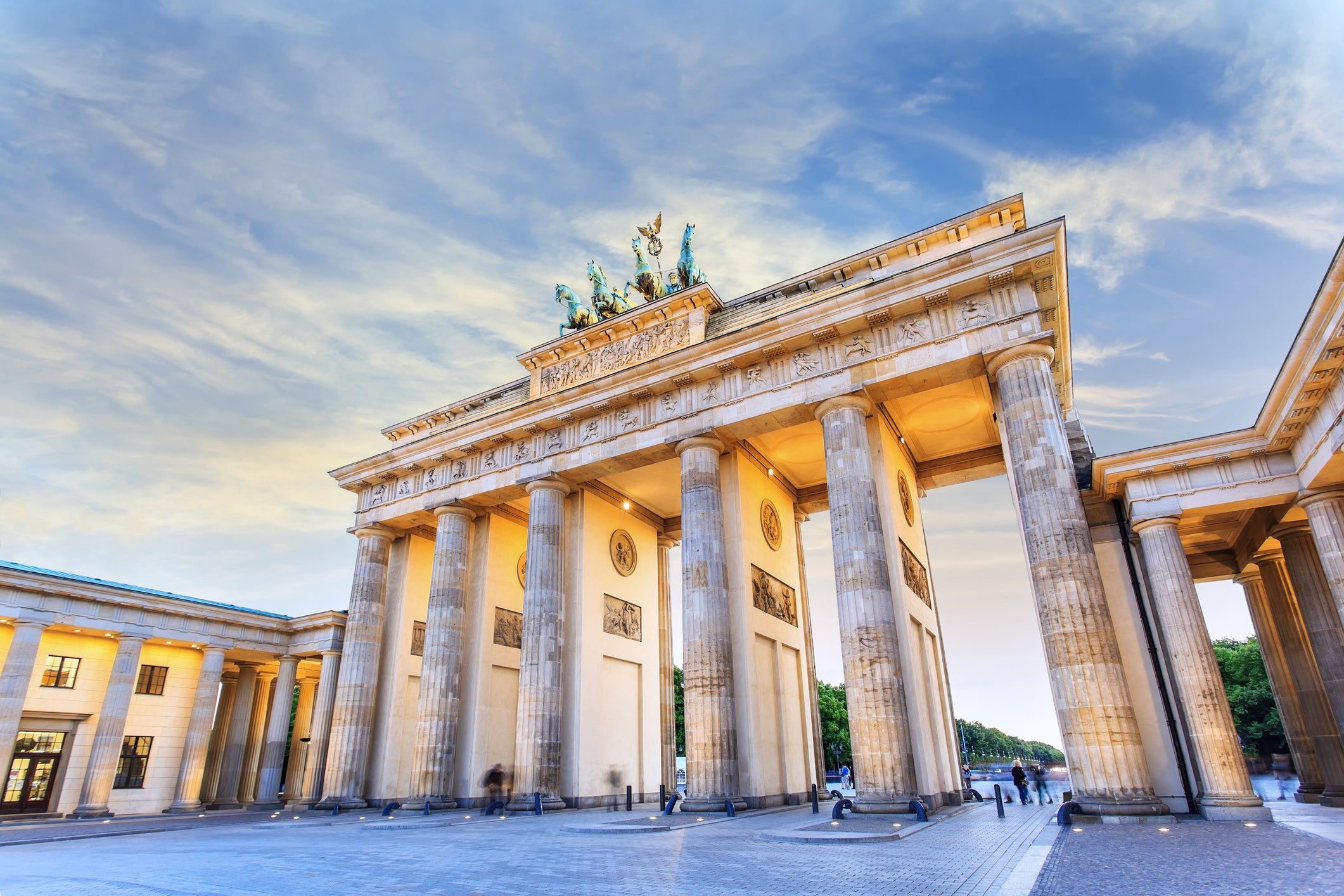 Berlin's Brandenburg Gate is one of Germany's most famous sights and is included in our Berlin-Munich itinerary