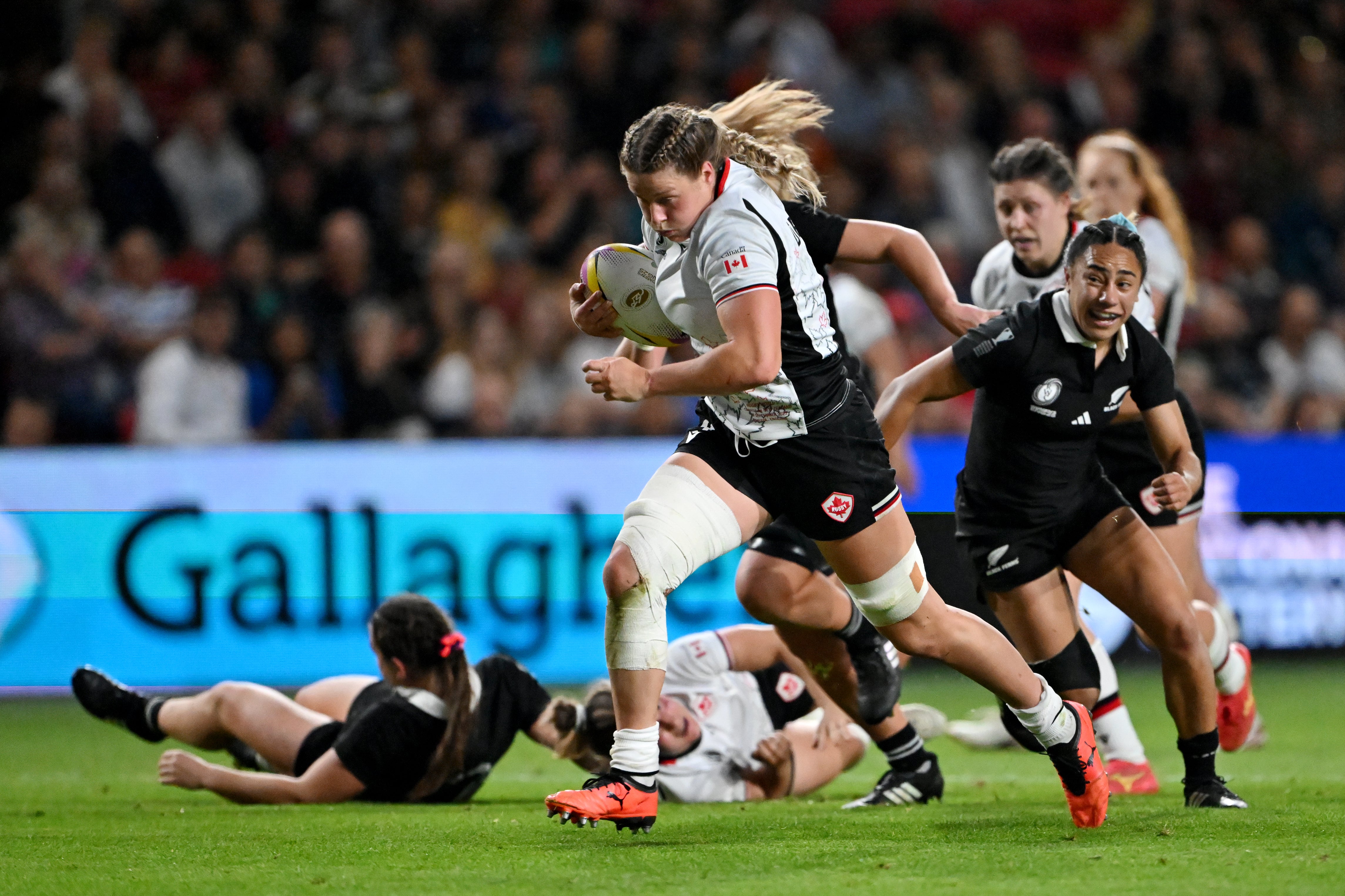 Sophie de Goede was outstanding for Canada at the World Cup